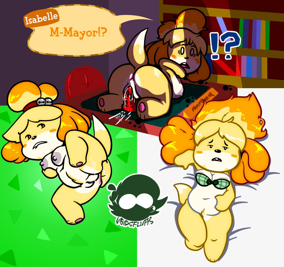 Isabelle (Animal Crossing) Rule 34 Image