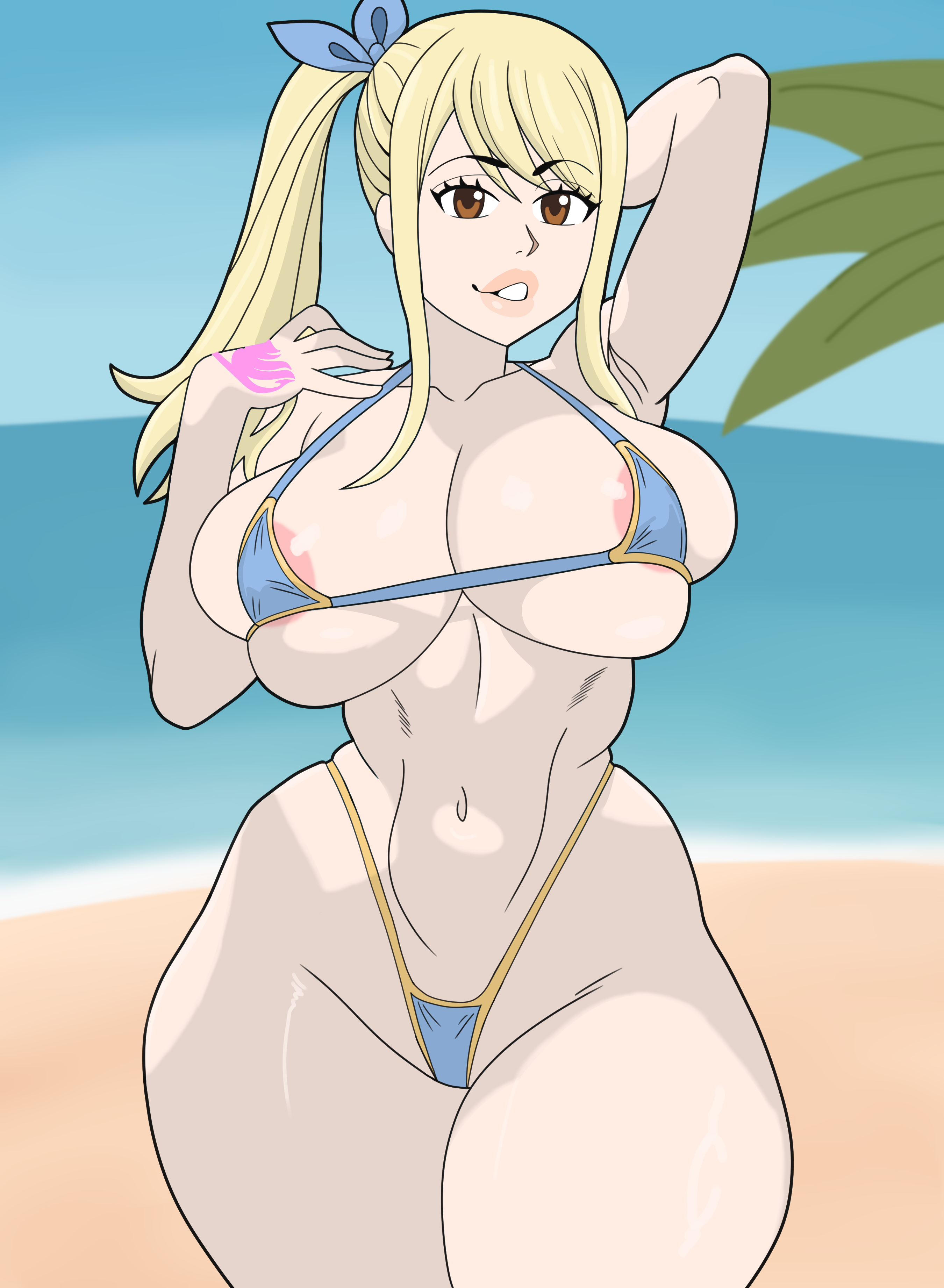Lucy Heartfilia (Fairy Tail) Rule 34 Image