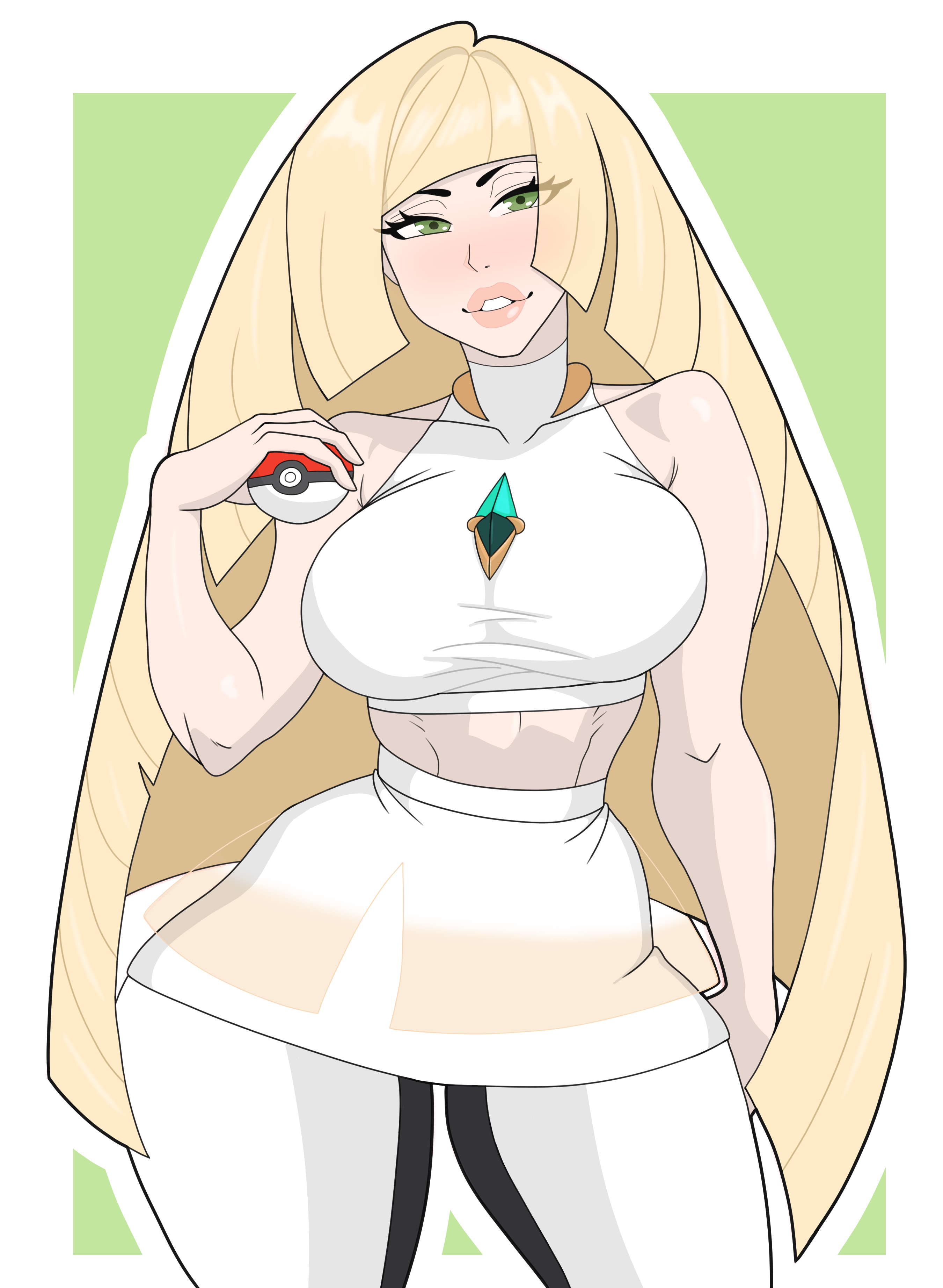 Lusamine (Pokemon) Rule 34 Image