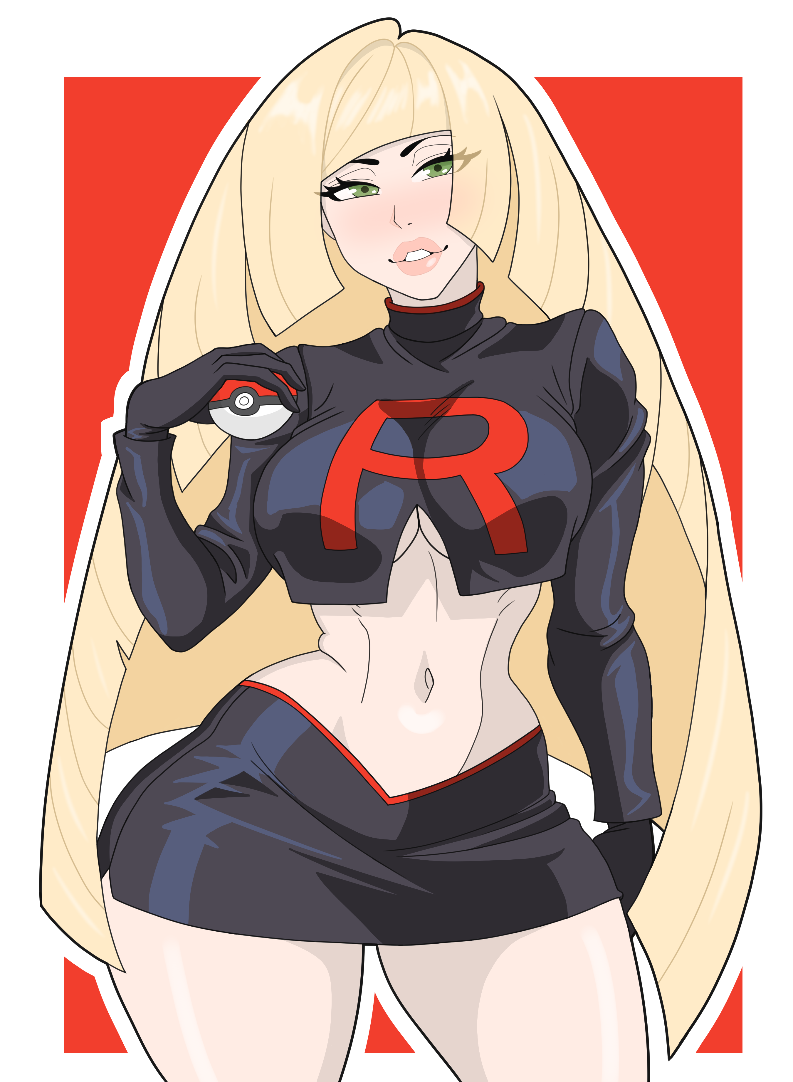 Lusamine (Pokemon) Rule 34 Image