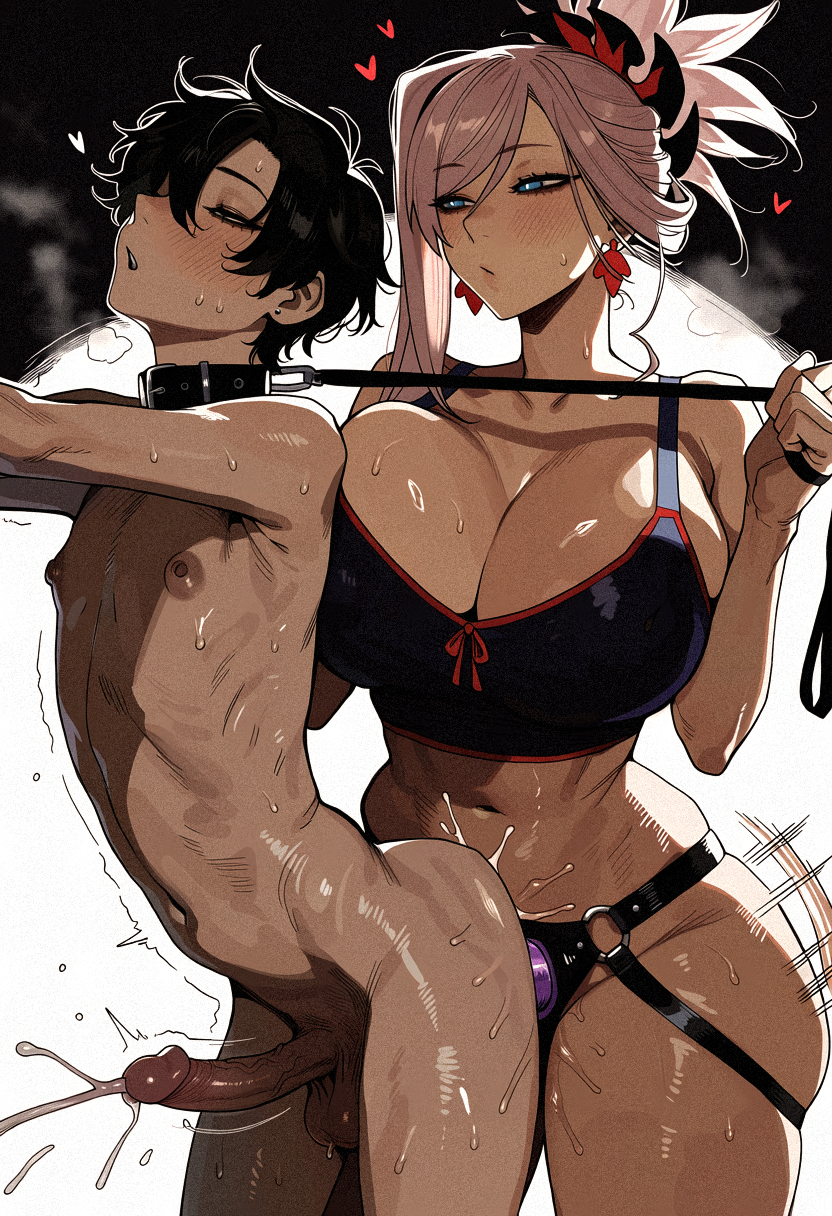 Miyamoto Musashi (Fate) Rule 34 Image