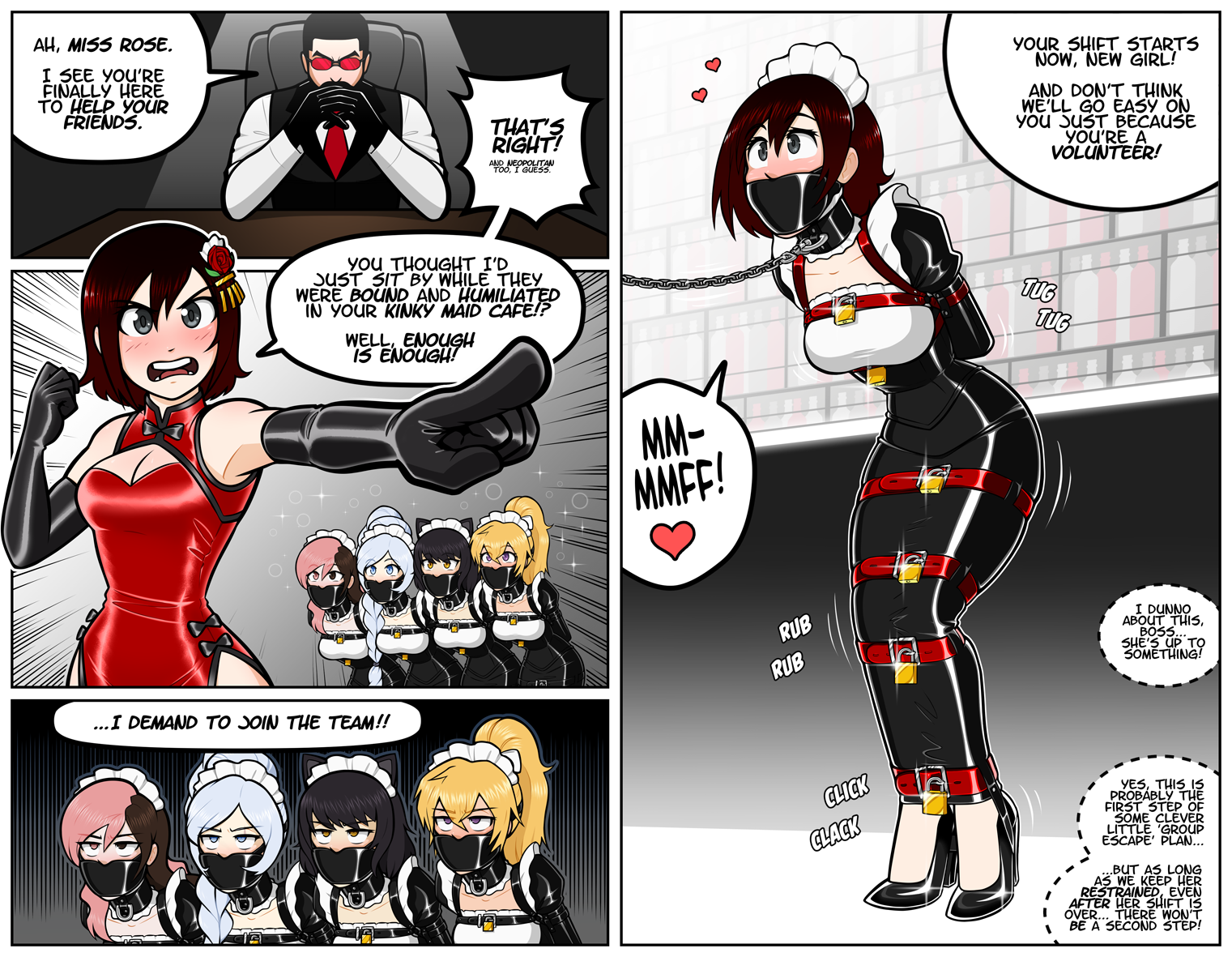 Blake Belladonna (Rwby) Rule 34 Image