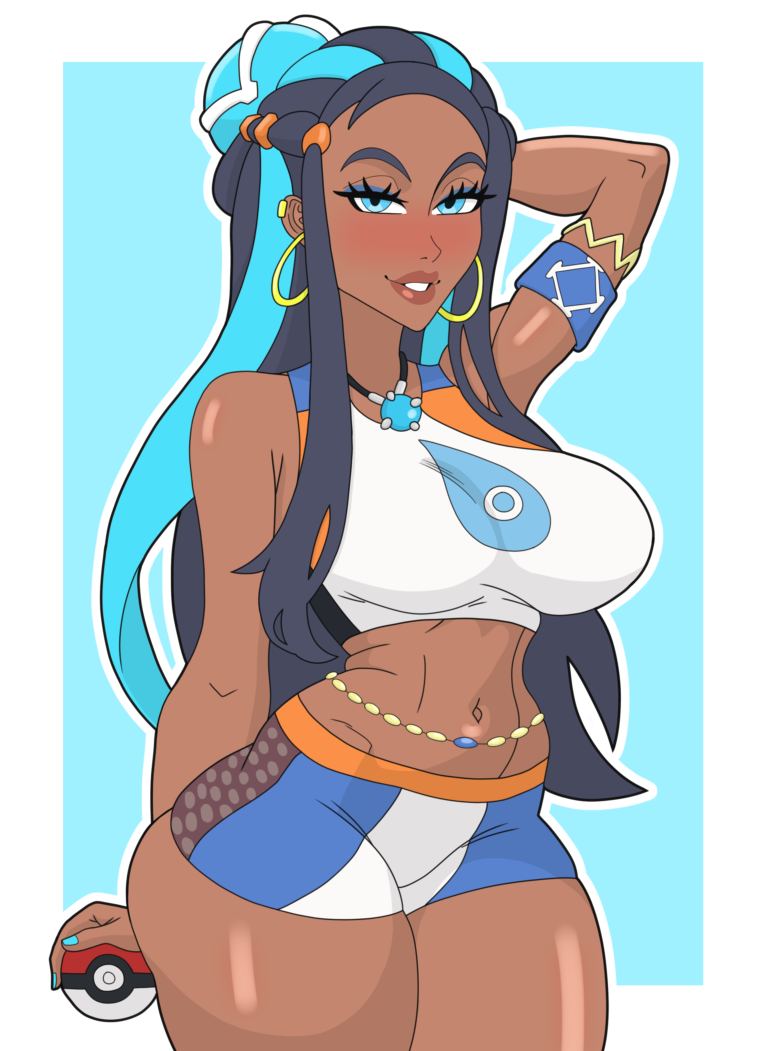 Nessa (Pokemon) Rule 34 Image