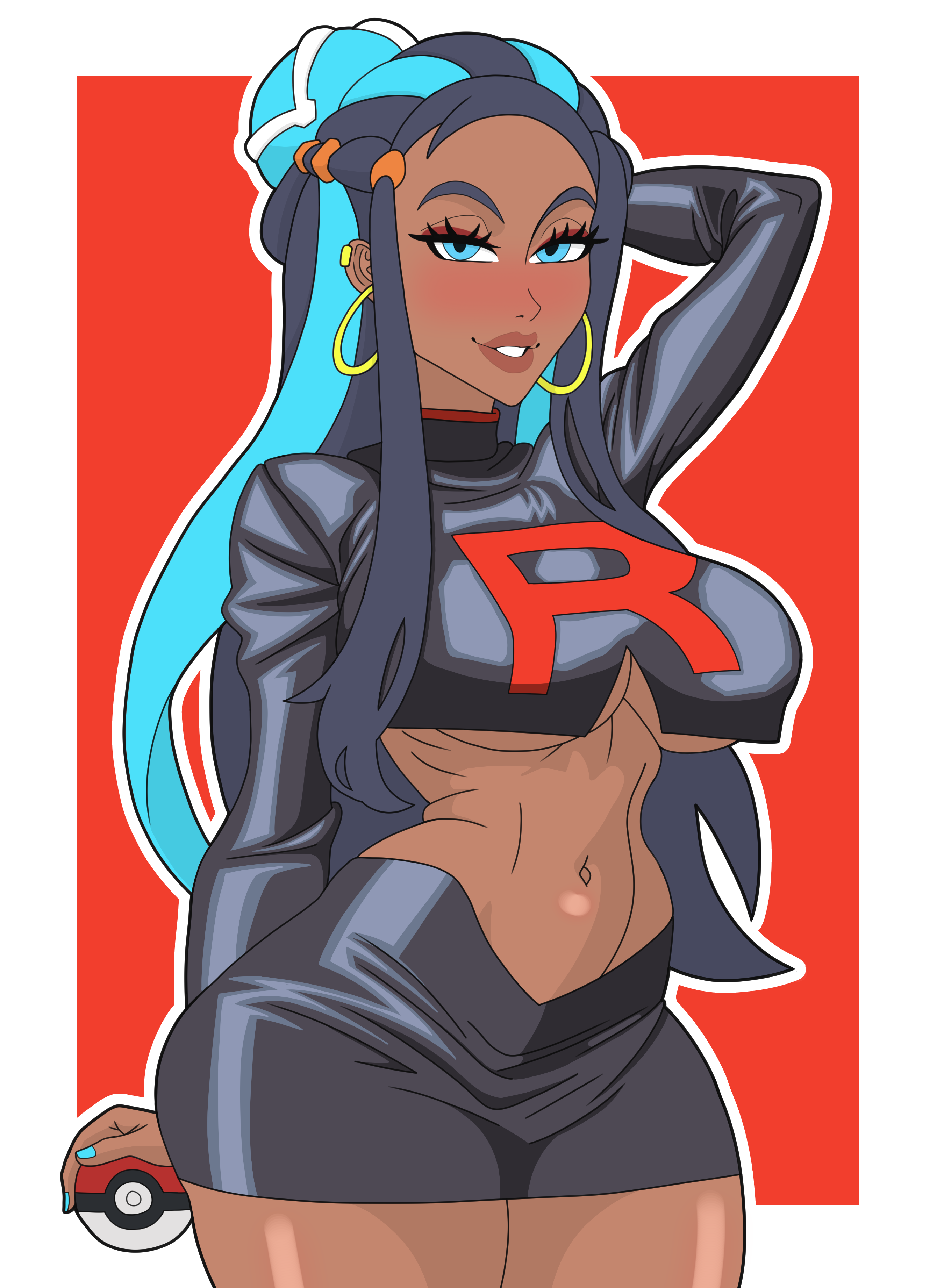 Nessa (Pokemon) Rule 34 Image