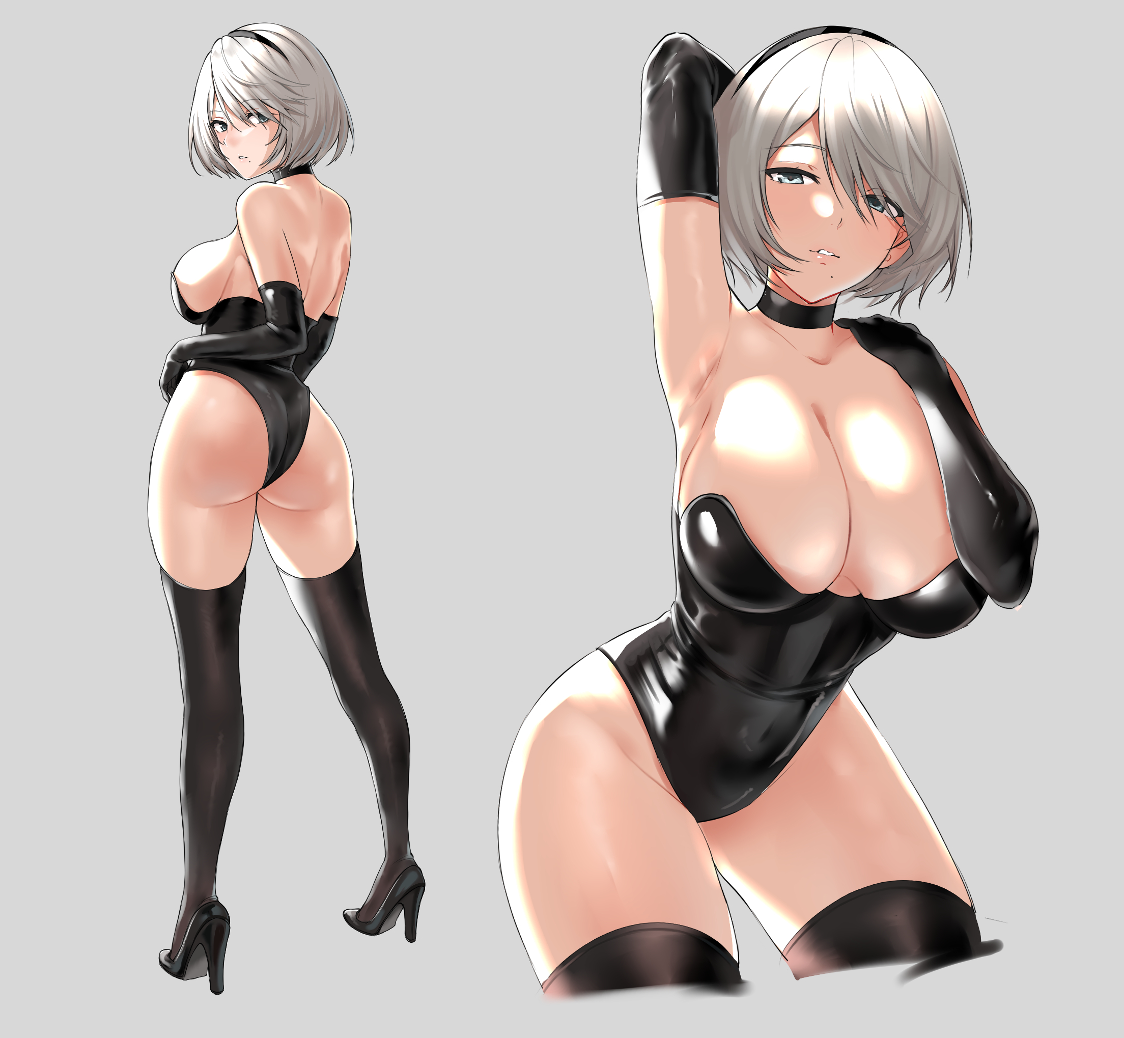 Yorha 2b (2b (Nier Automata)) Rule 34 Image
