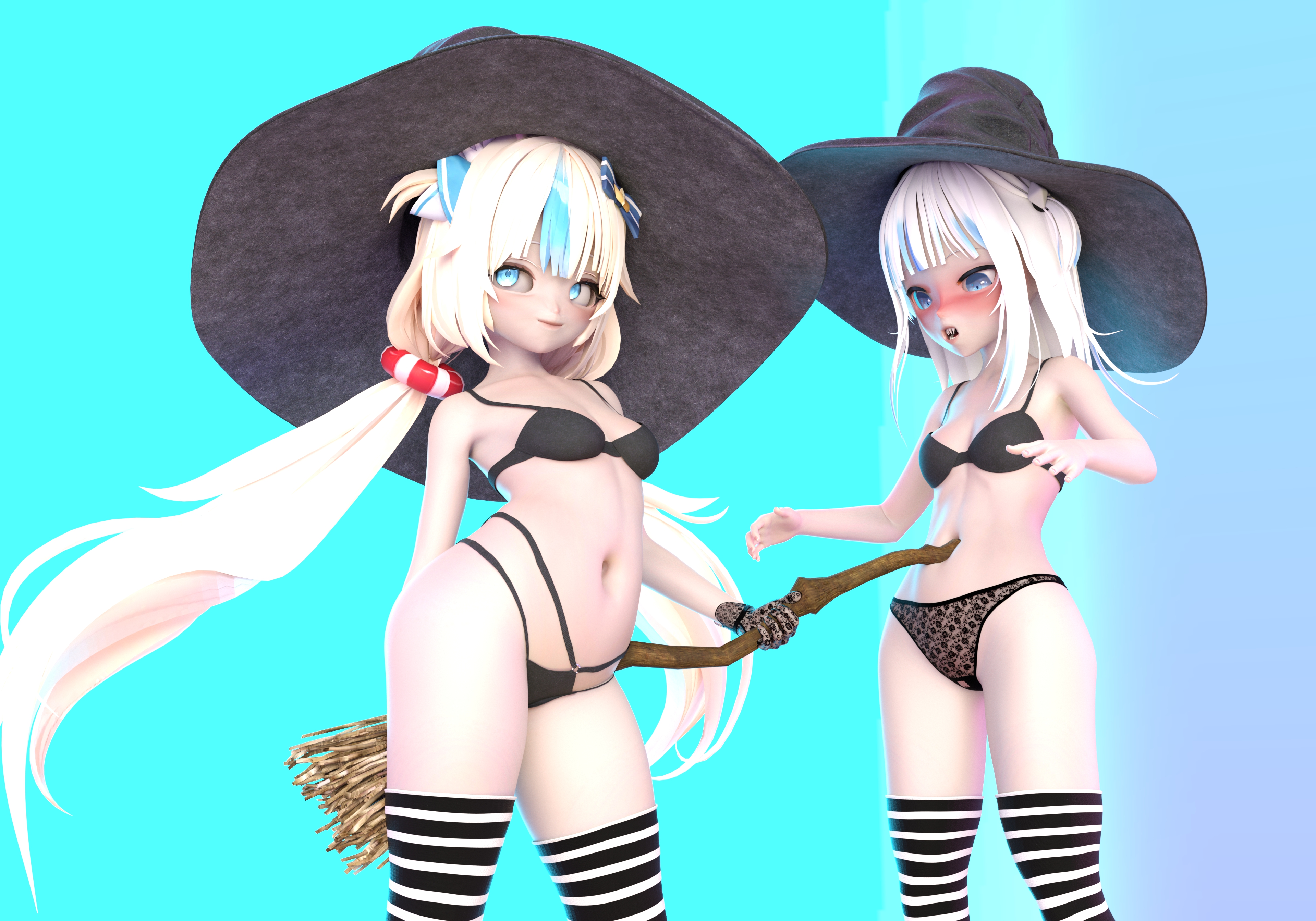Gawr Gura (Halloween) Rule 34 Image