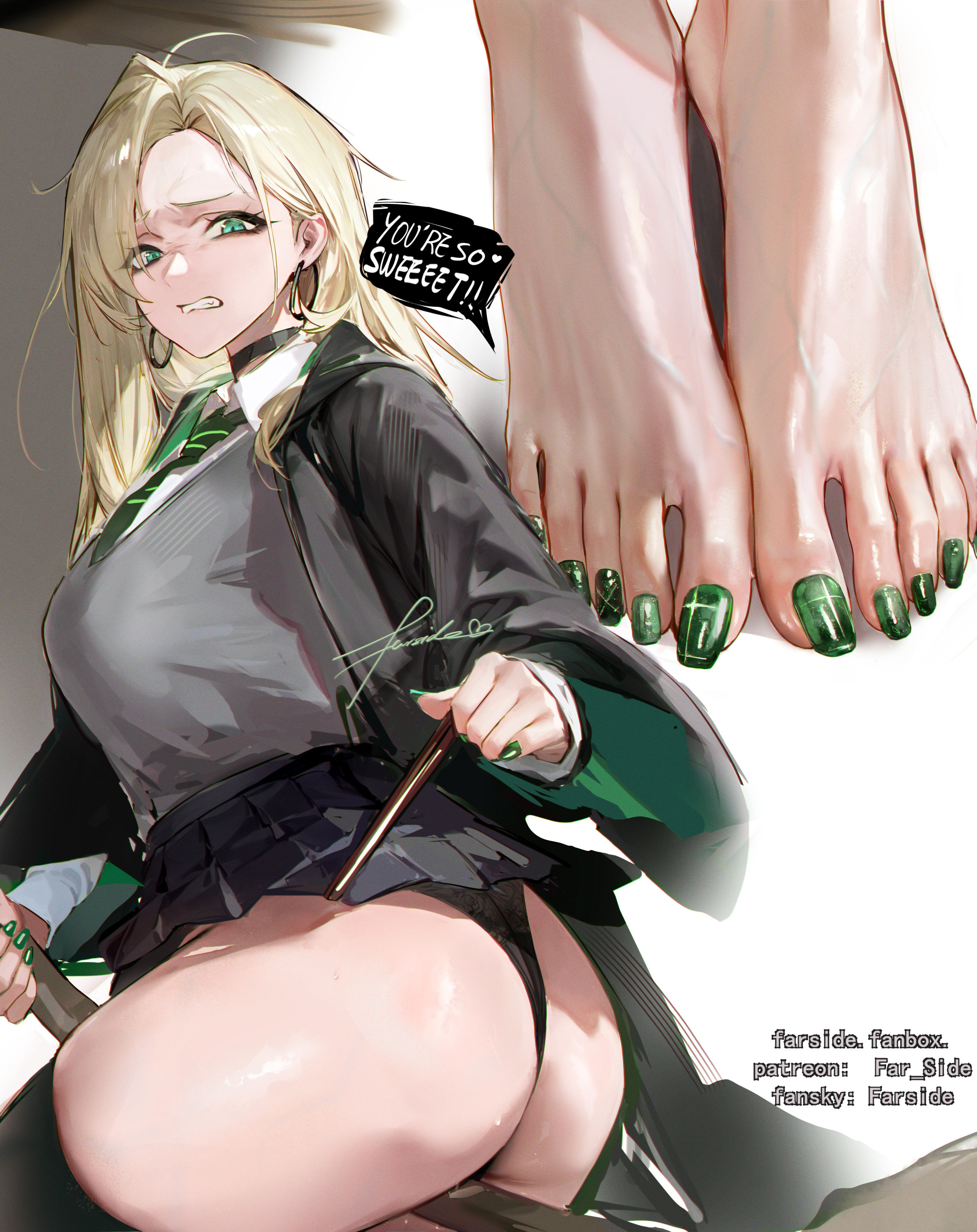 Draco Malfoy (Harry Potter) Rule 34 Image