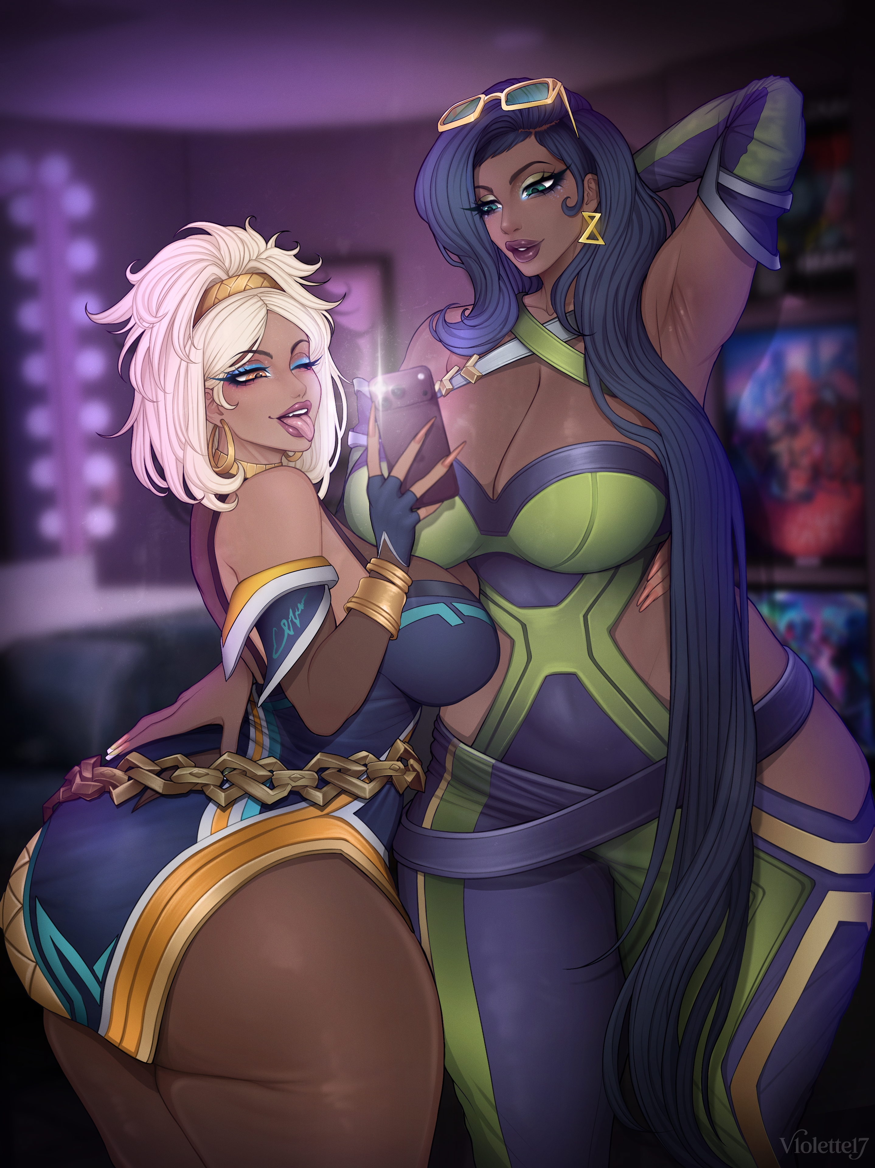 Qiyana Yunalai (League Of Legends) Rule 34 Image