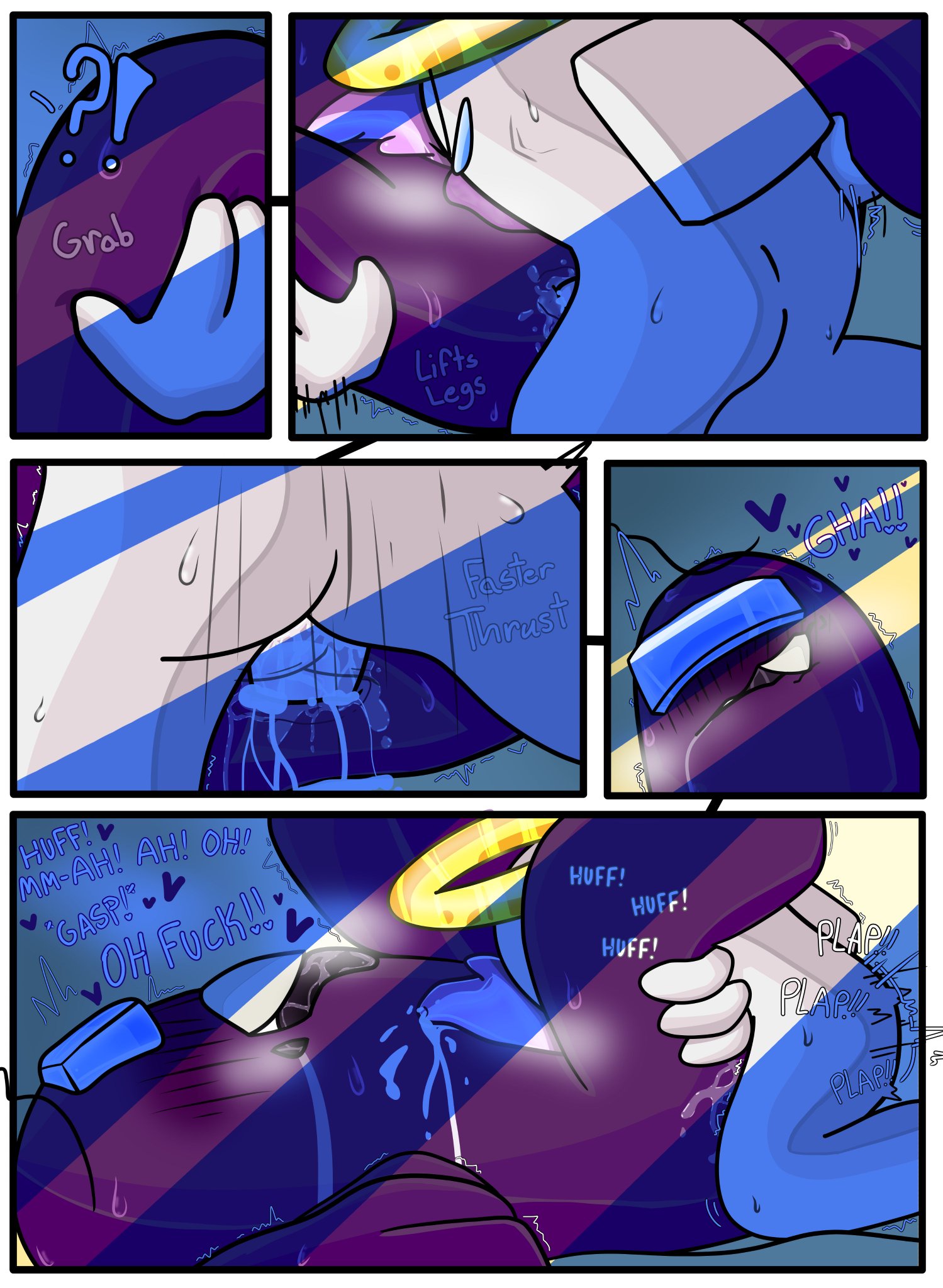 Among Us Purple (Among Us) Rule 34 Image