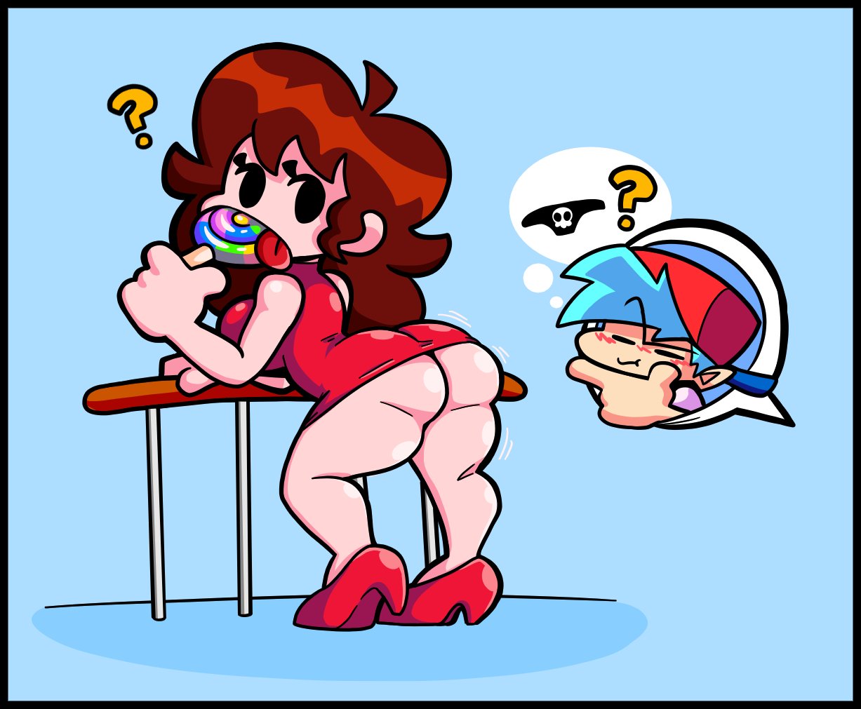 Boyfriend (Friday Night Funkin) Rule 34 Image