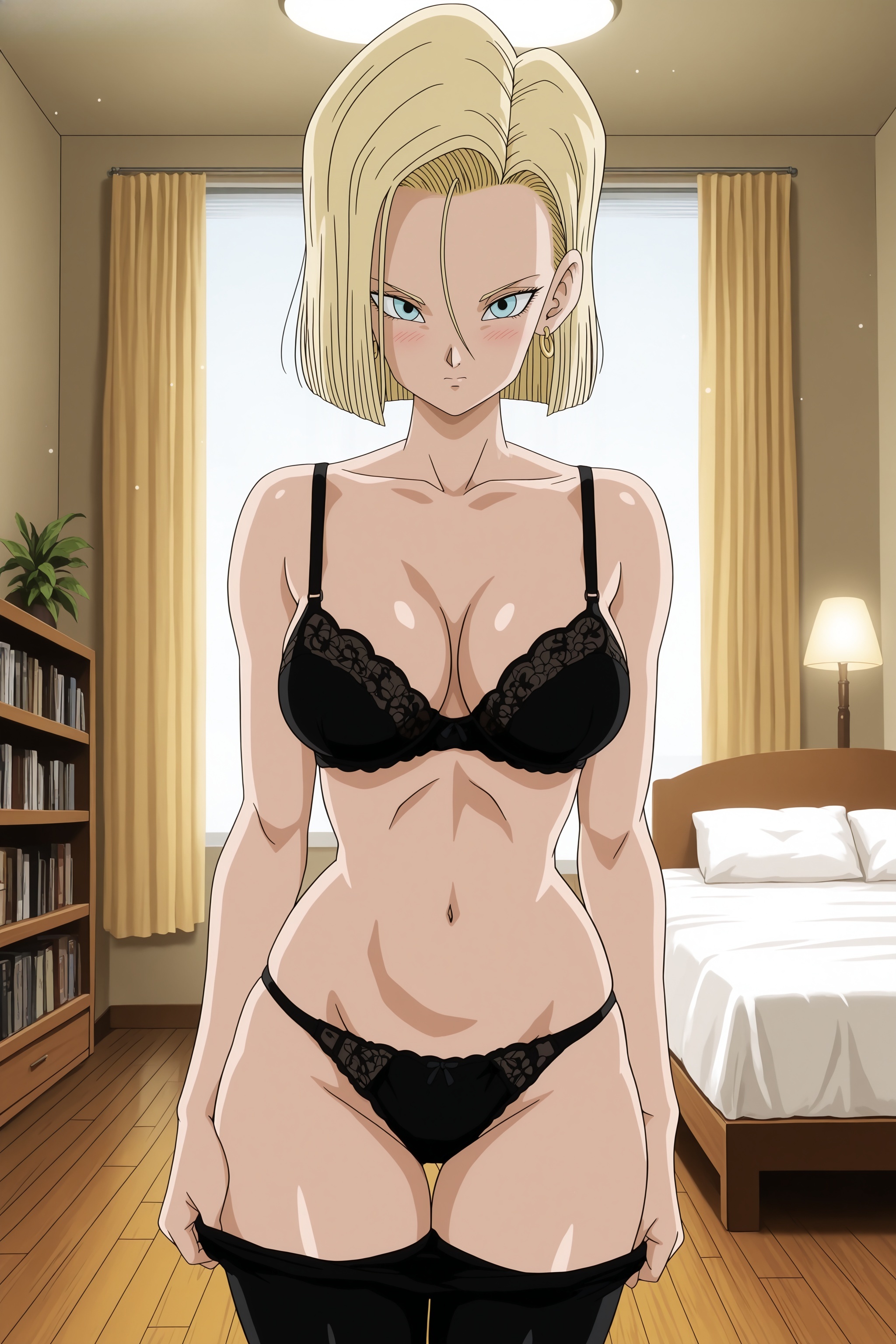 Android 18 (Dragon Ball) Rule 34 Image