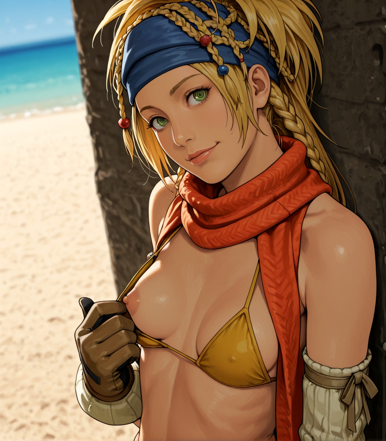 Rikku (Final Fantasy X) Rule 34 Image