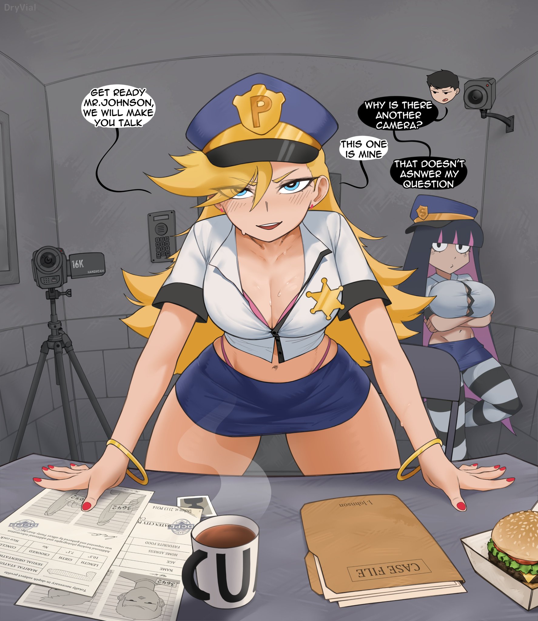 Amogus (Panty & Stocking With Garterbelt) Rule 34 Image