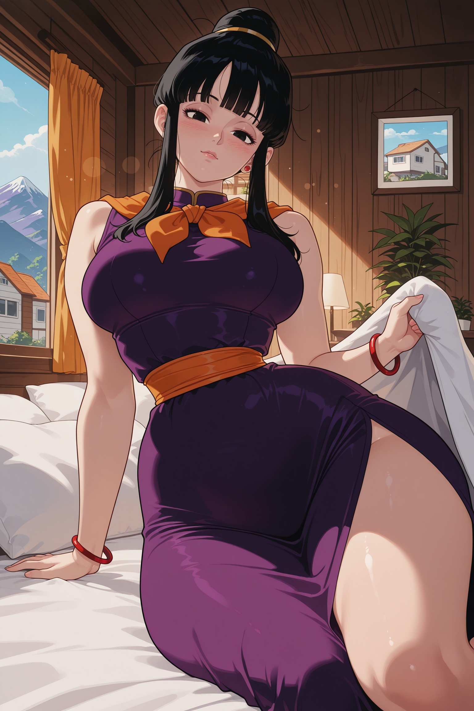 Chichi (Dragon Ball) Rule 34 Image