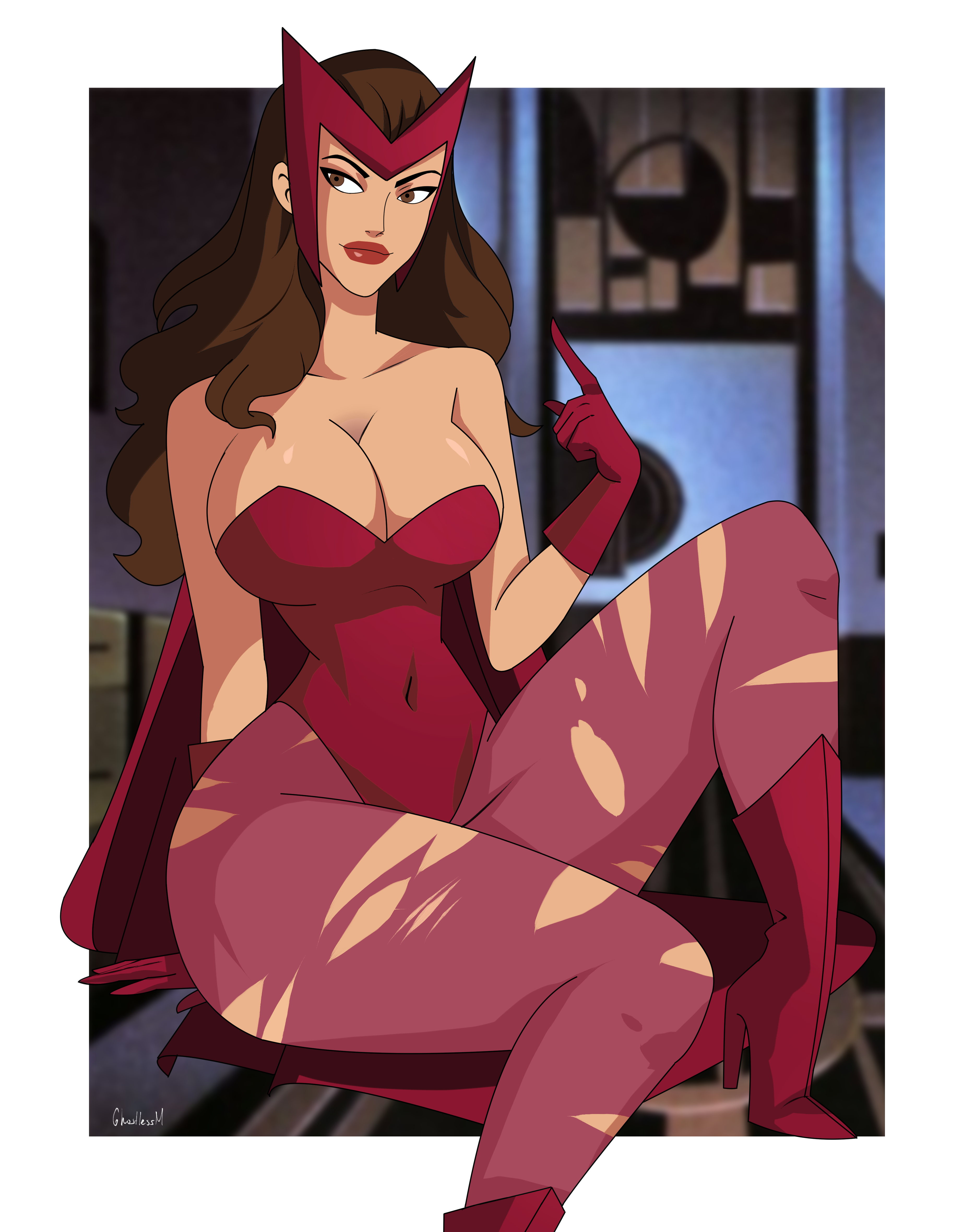 Scarlet Witch (Marvel) Rule 34 Image