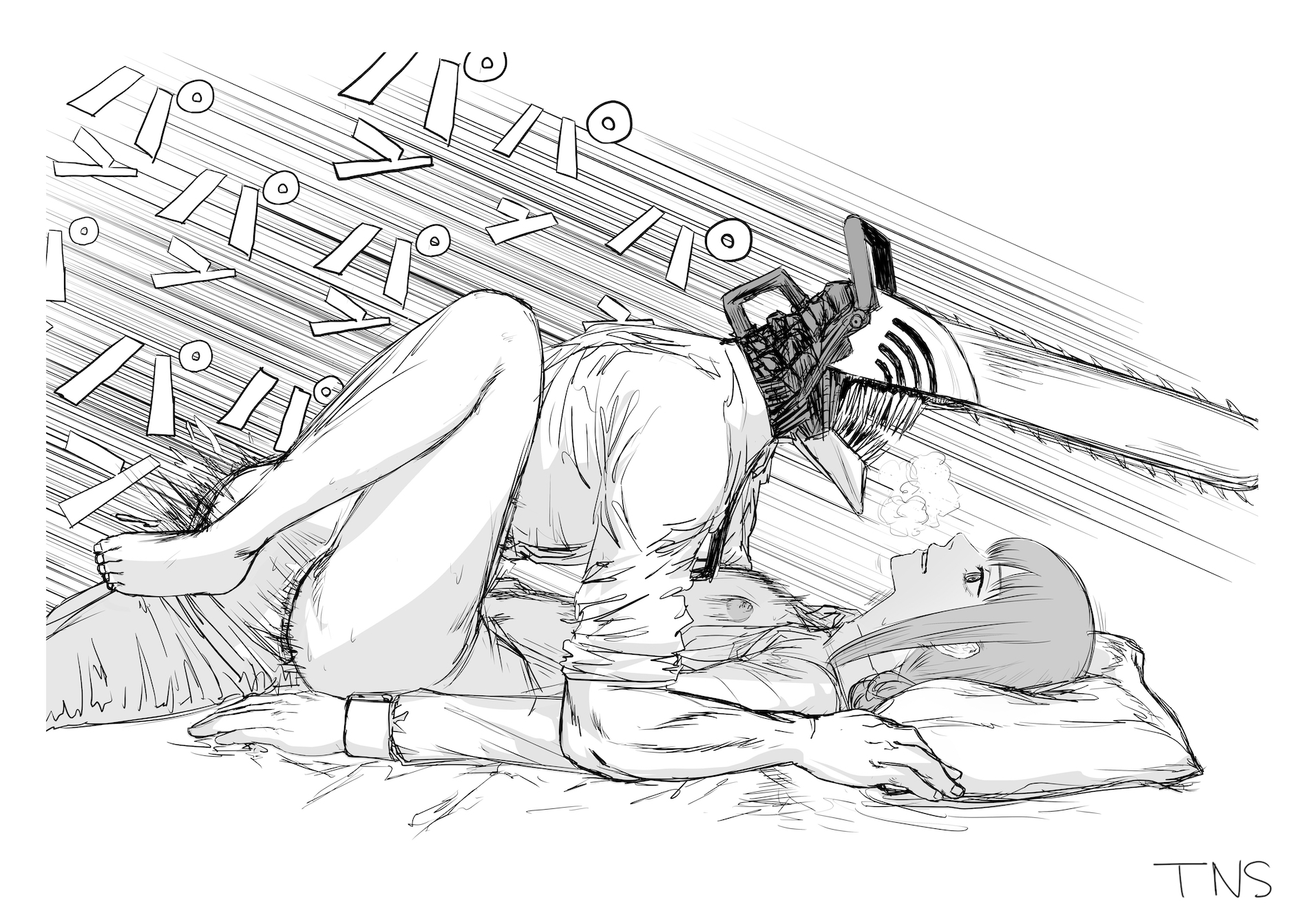 Denji (Chainsaw Man) Rule 34 Image