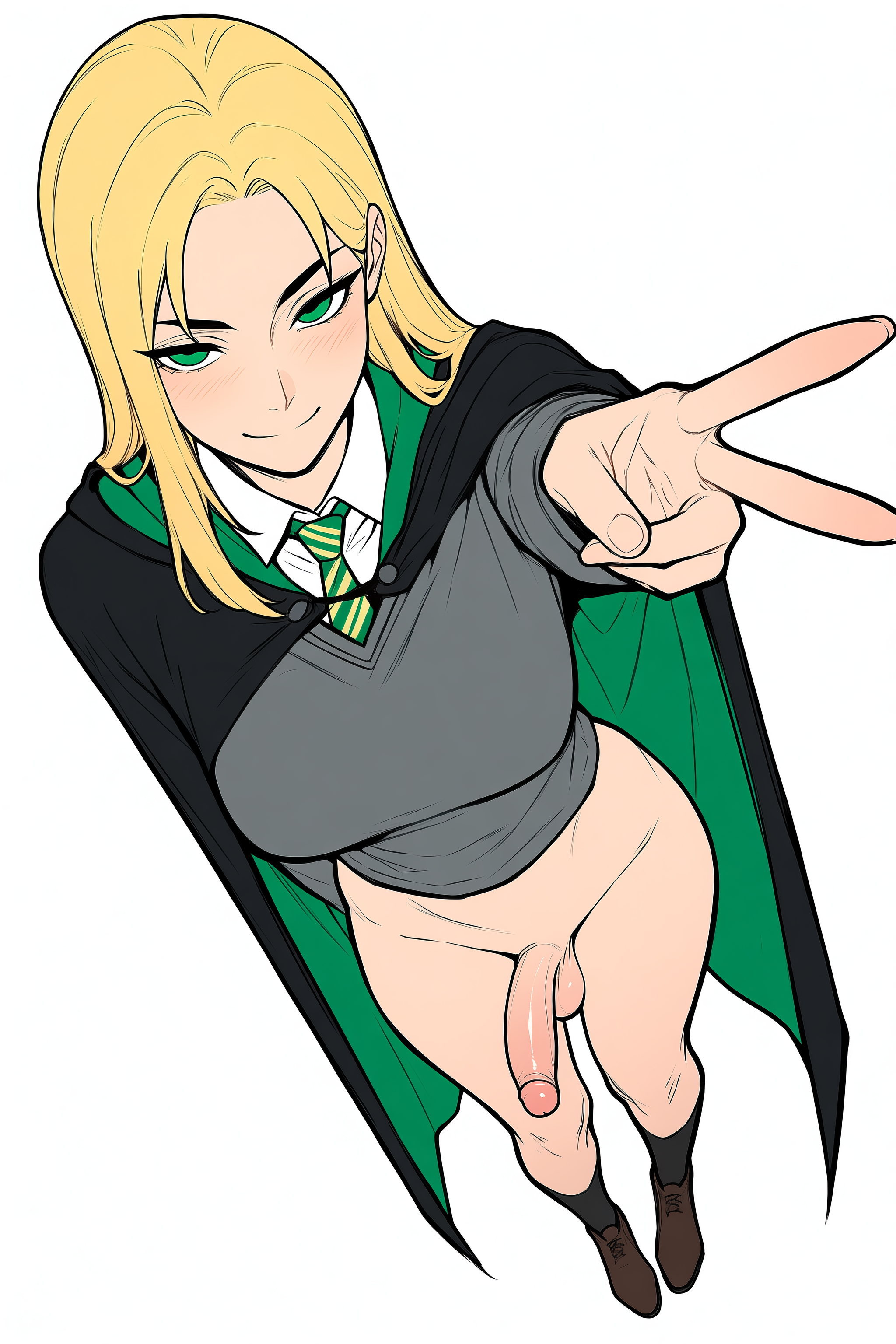 Draco Malfoy (Harry Potter) Rule 34 Image