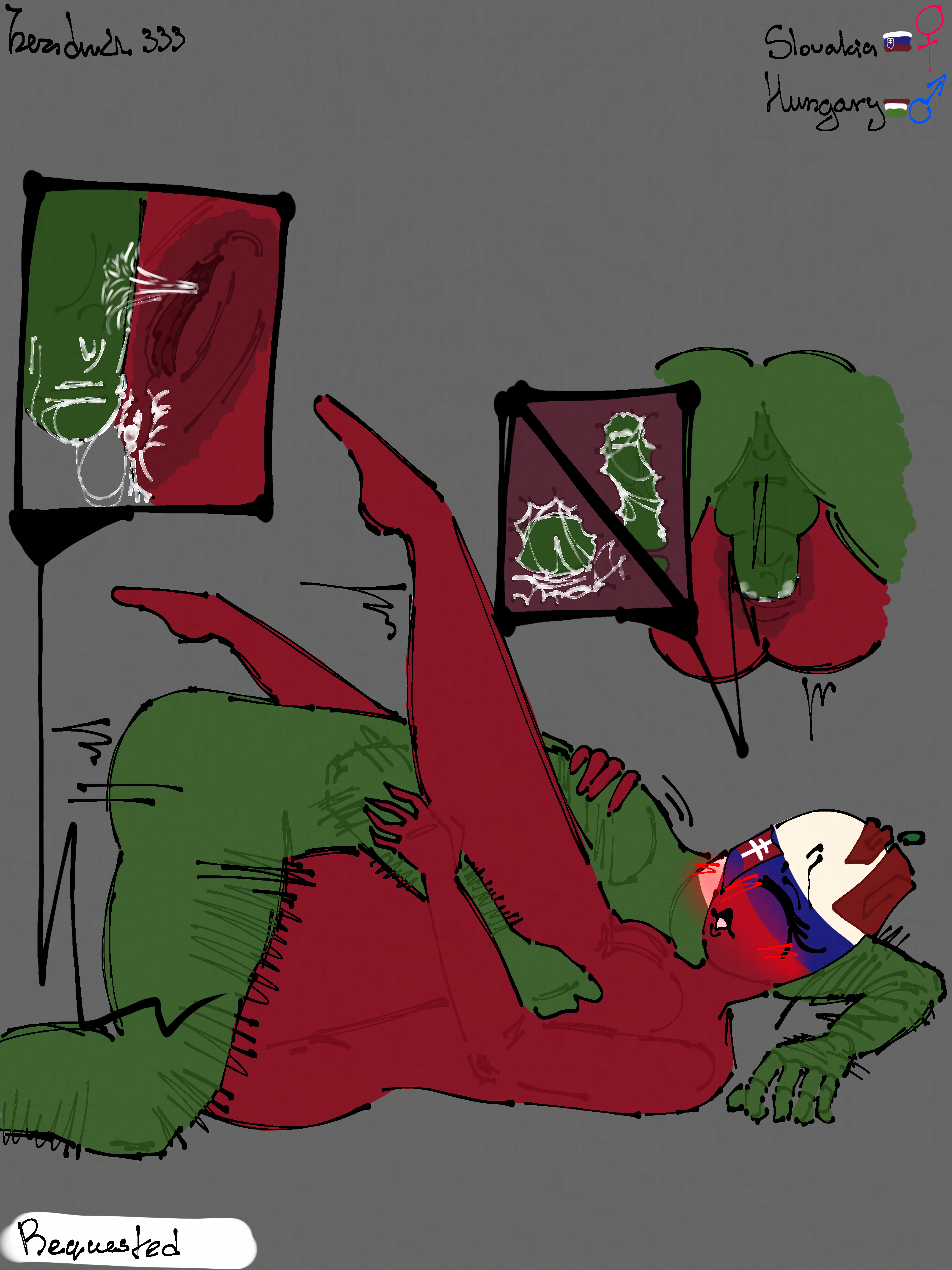 Hungary (Countryhumans) Rule 34 Image