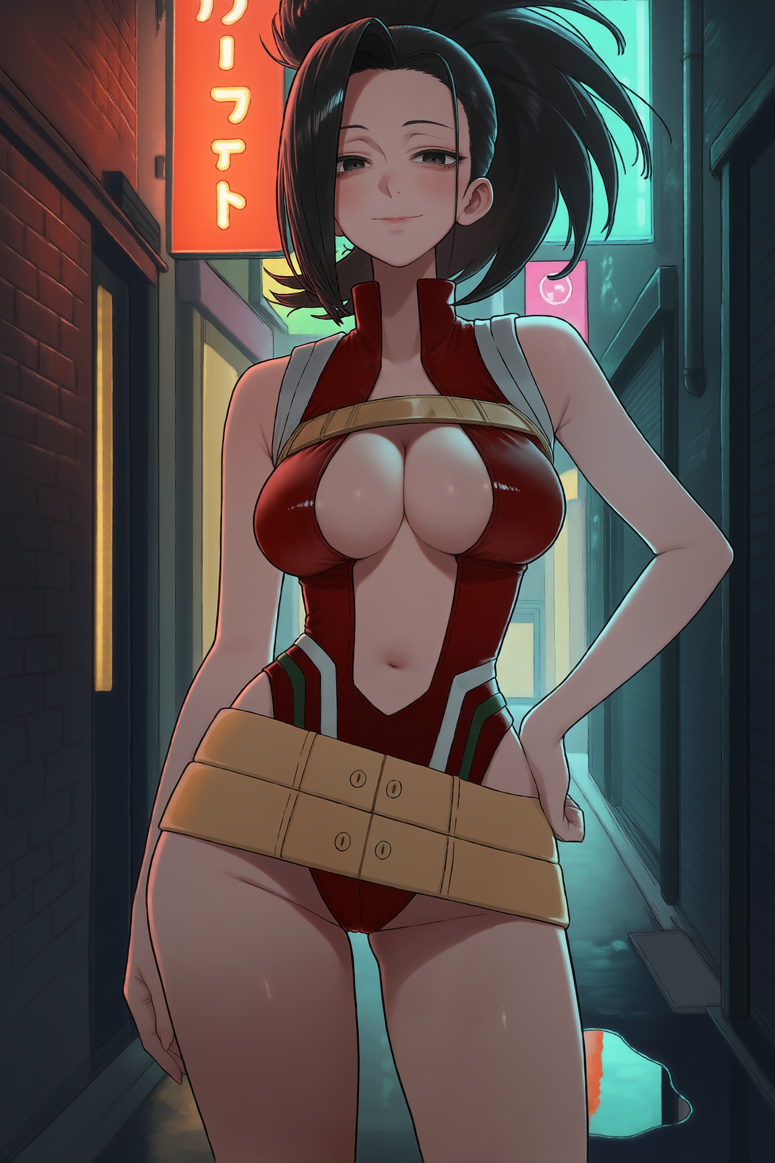 Momo Yaoyorozu (My Hero Academia) Rule 34 Image