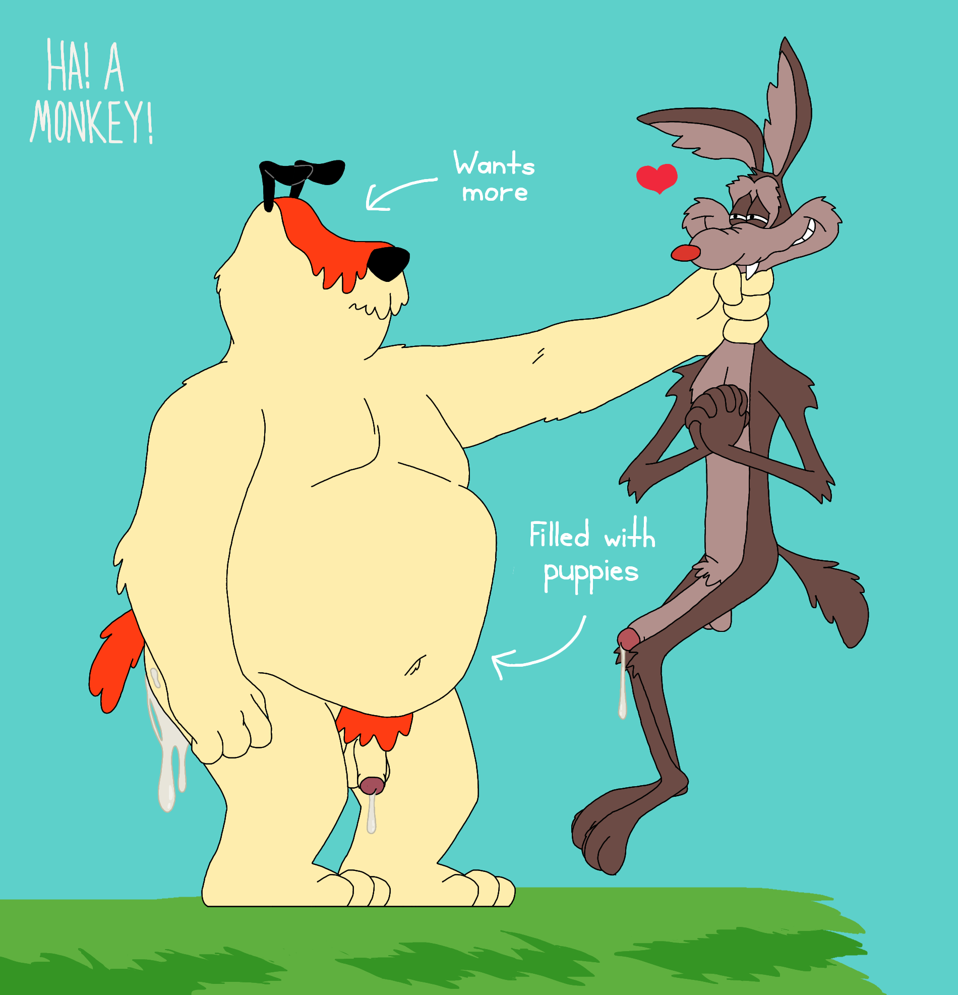 Ralph E. Wolf (Looney Tunes) Rule 34 Image