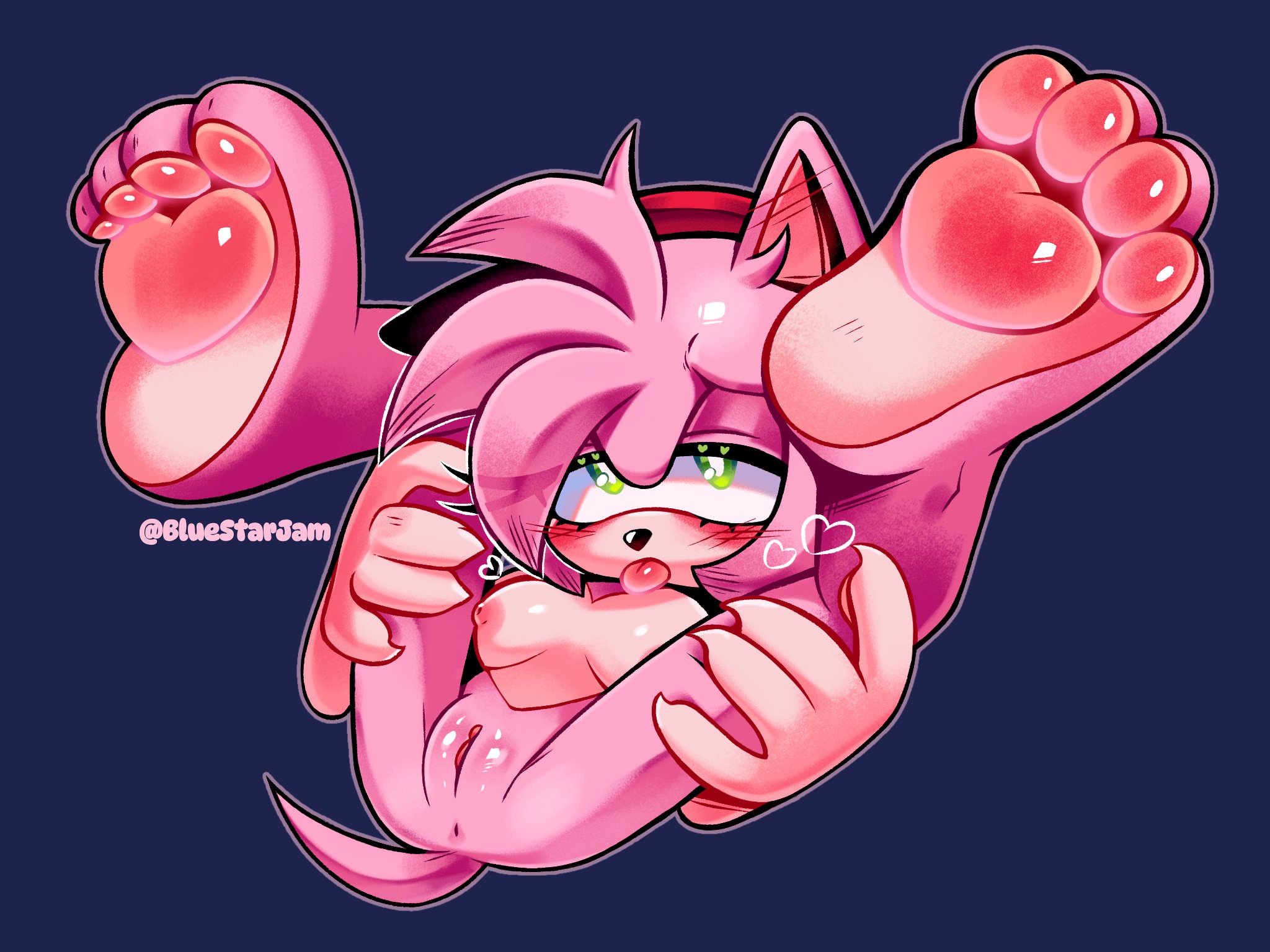 Amy Rose (Sega) Rule 34 Image