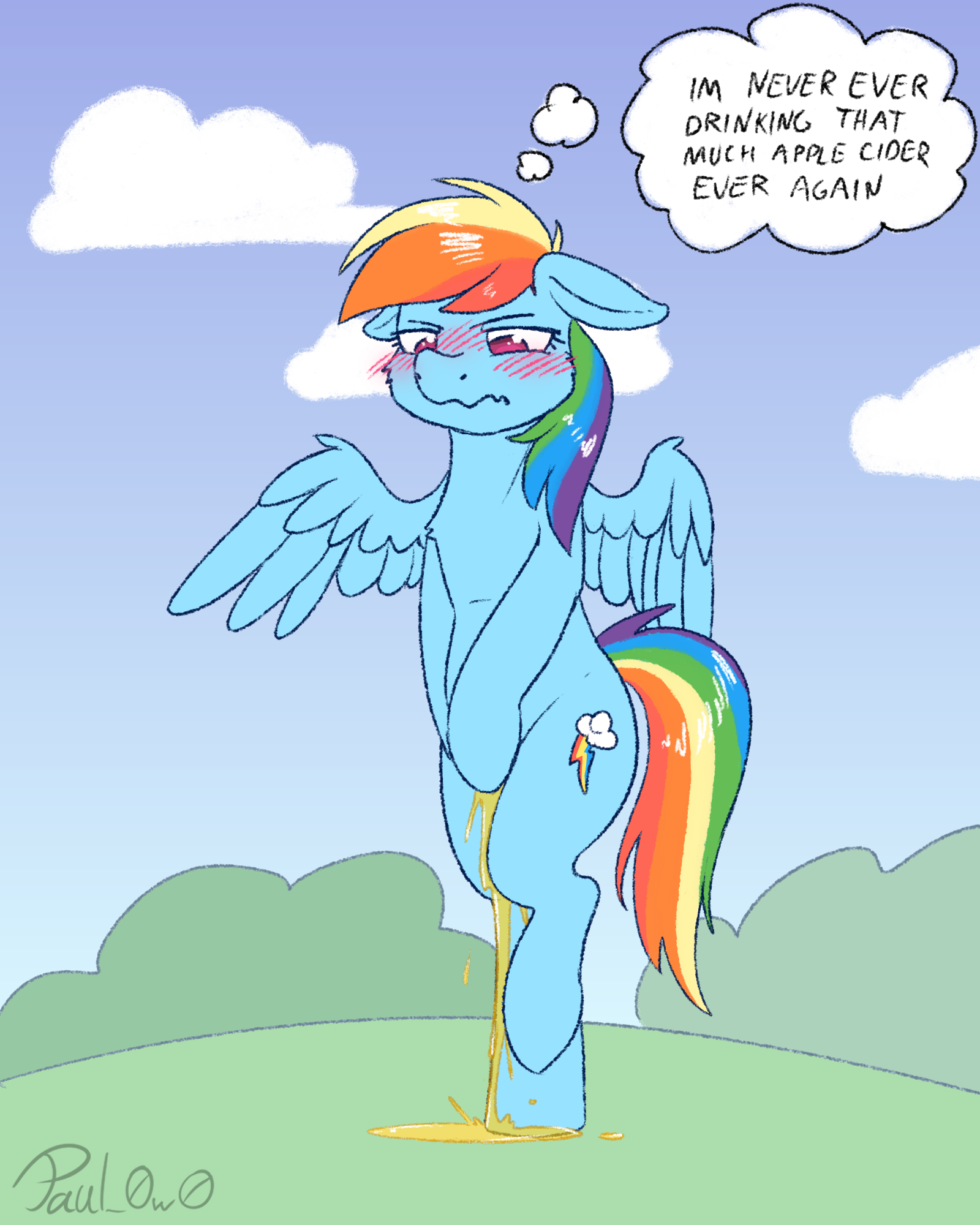 Rainbow Dash (Mlp) Rule 34 Image