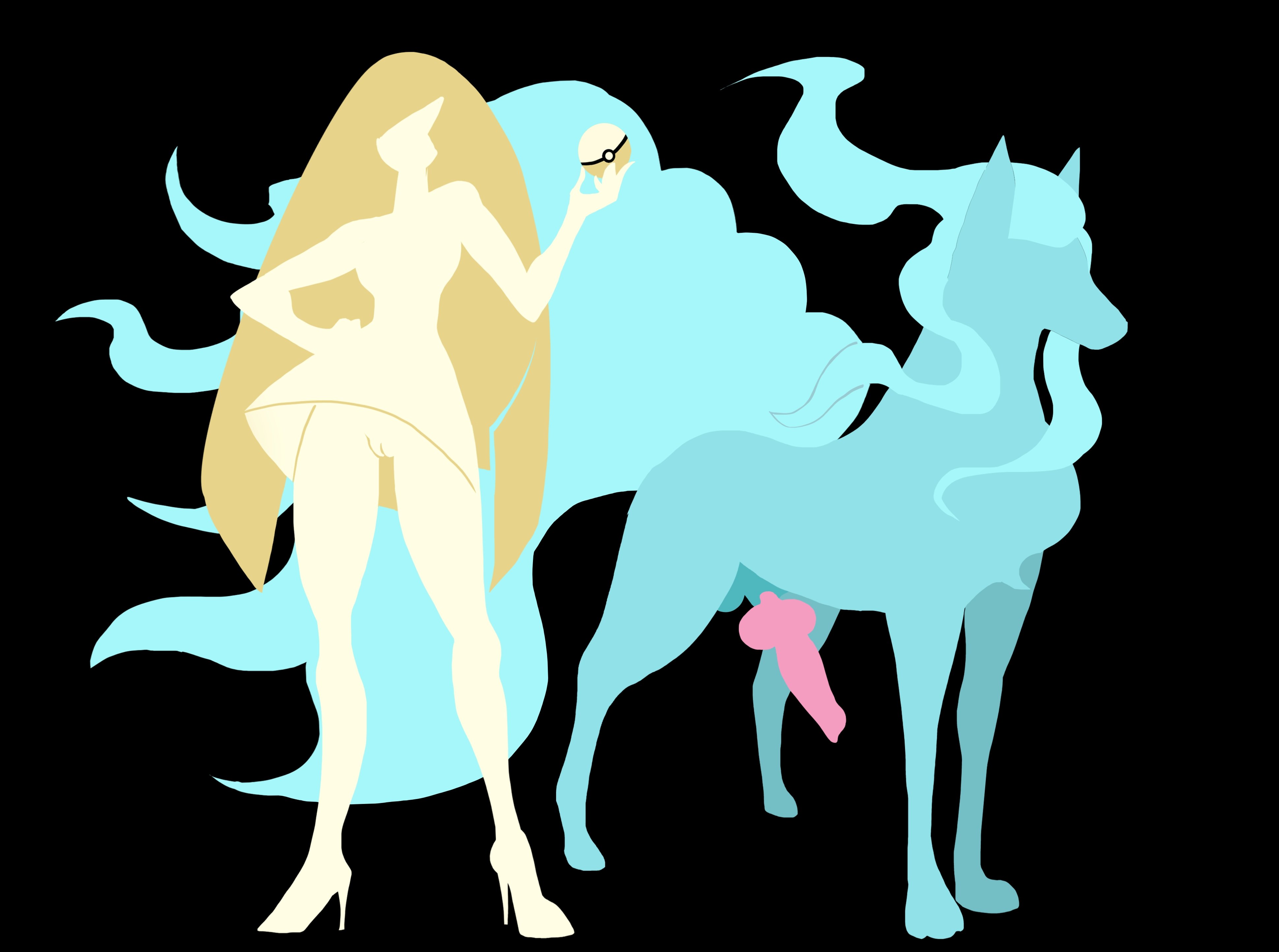 Alolan Ninetales (Pokemon) Rule 34 Image