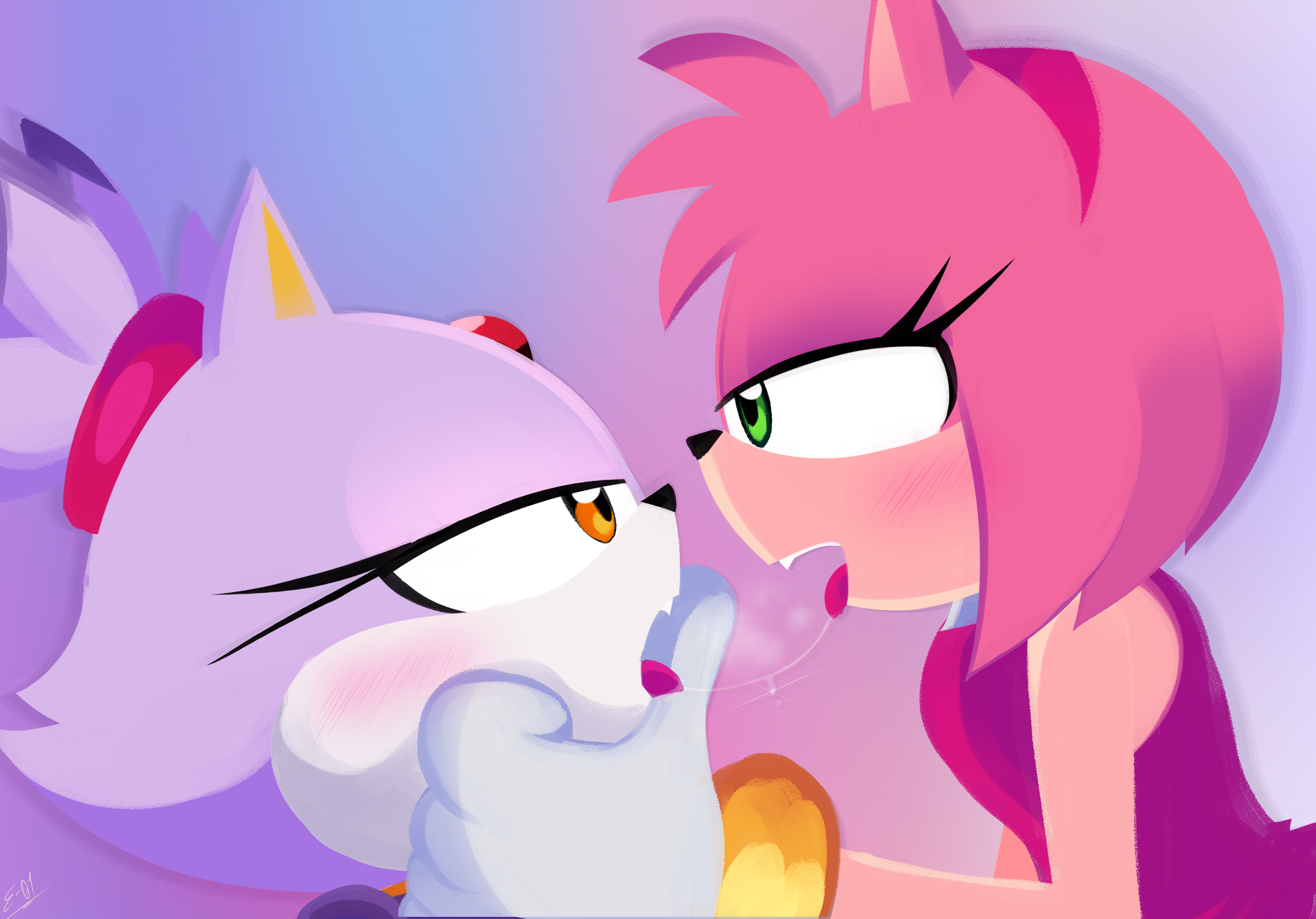 Amy Rose (Sega) Rule 34 Image
