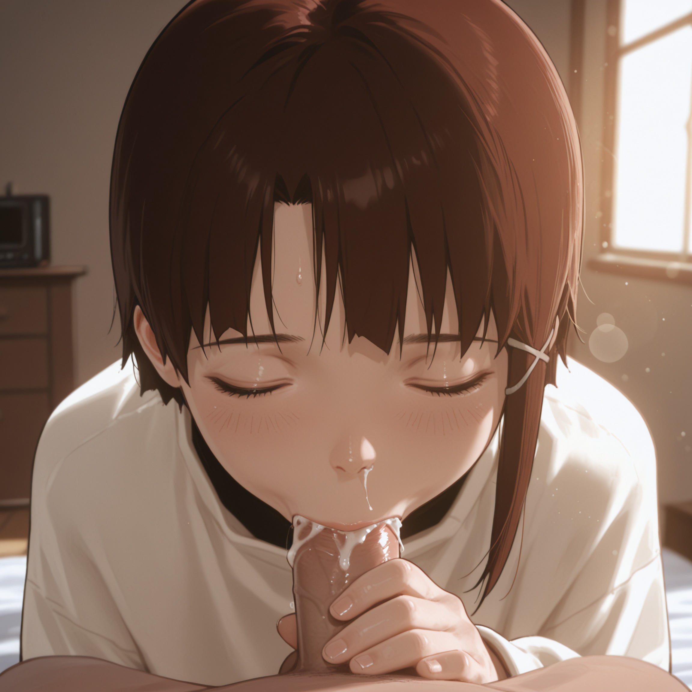 Lain Iwakura (Serial Experiments Lain) Rule 34 Image