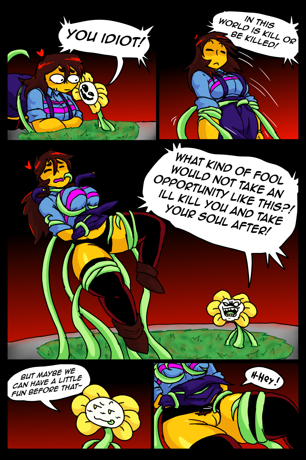 Flowey The Flower (Undertale) Rule 34 Image