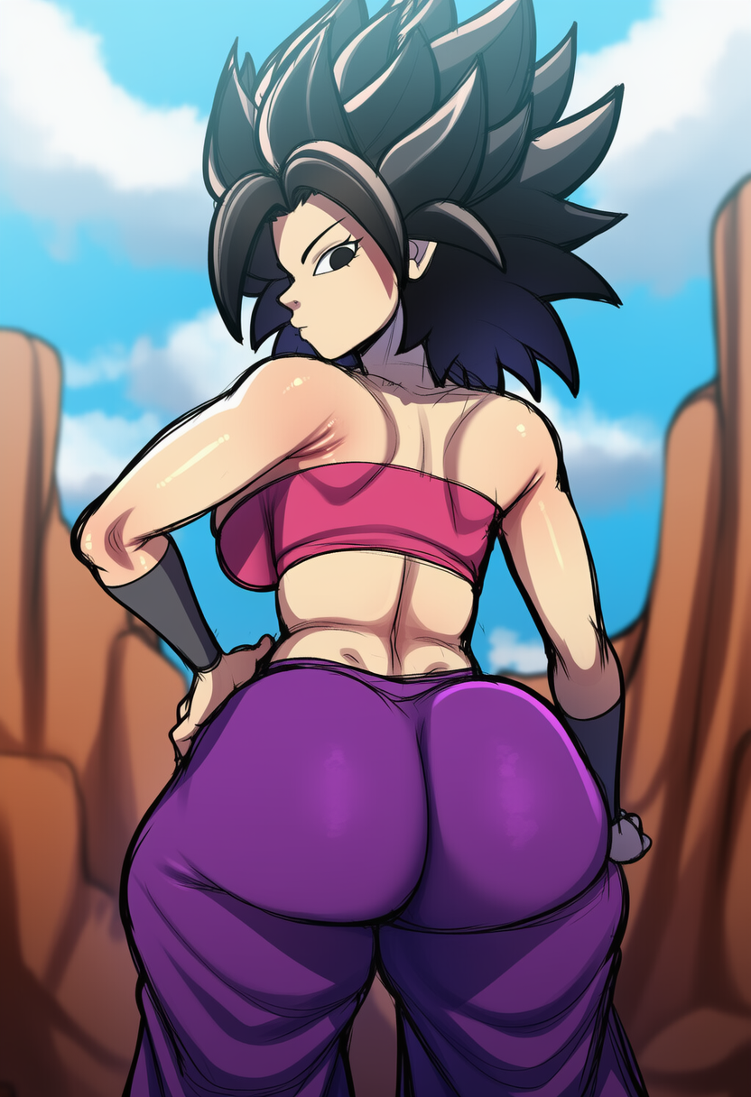 Caulifla (Dragon Ball Super) Rule 34 Image