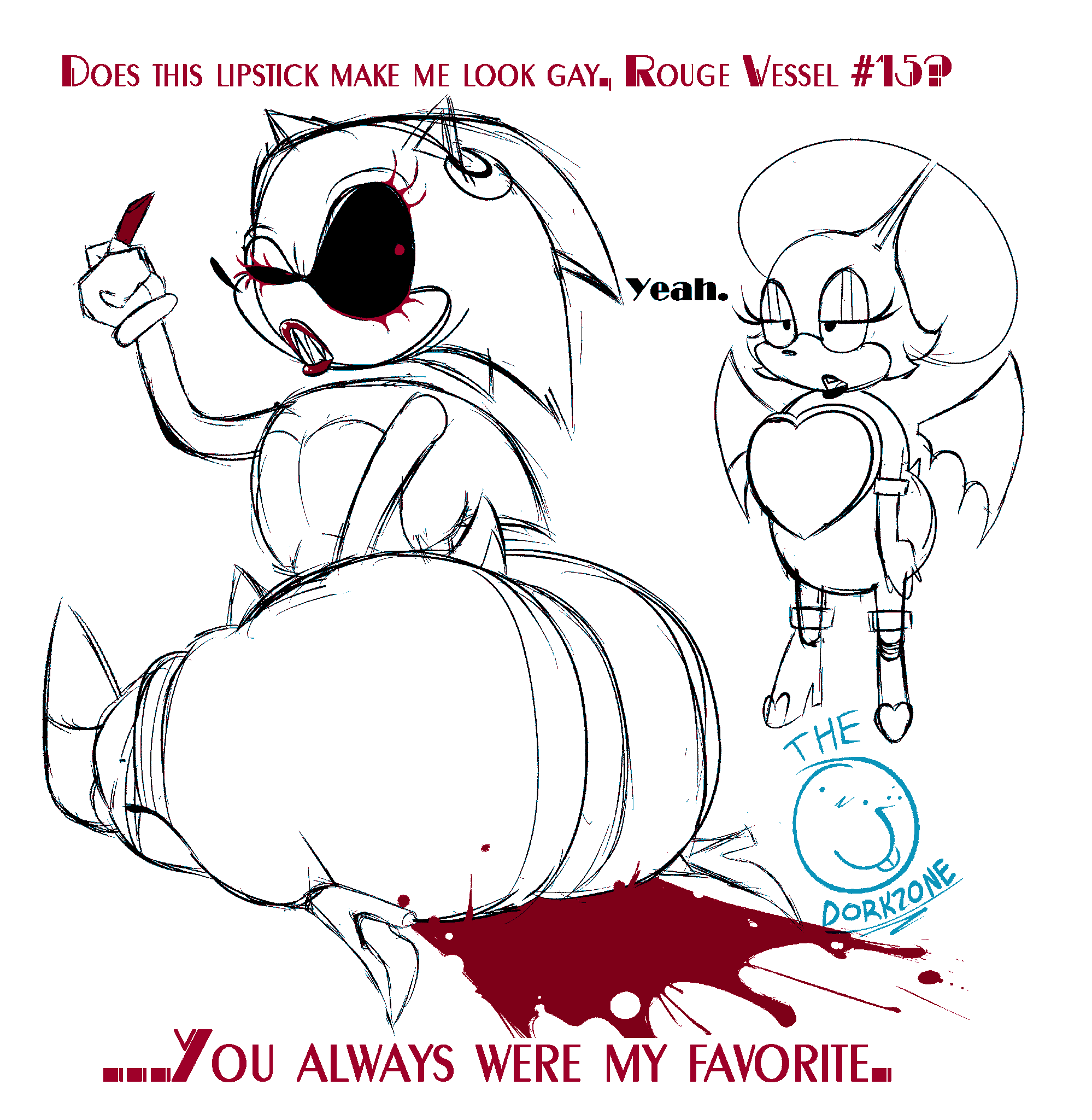 Rouge The Bat (Sonic.Exe (Series)) Rule 34 Image