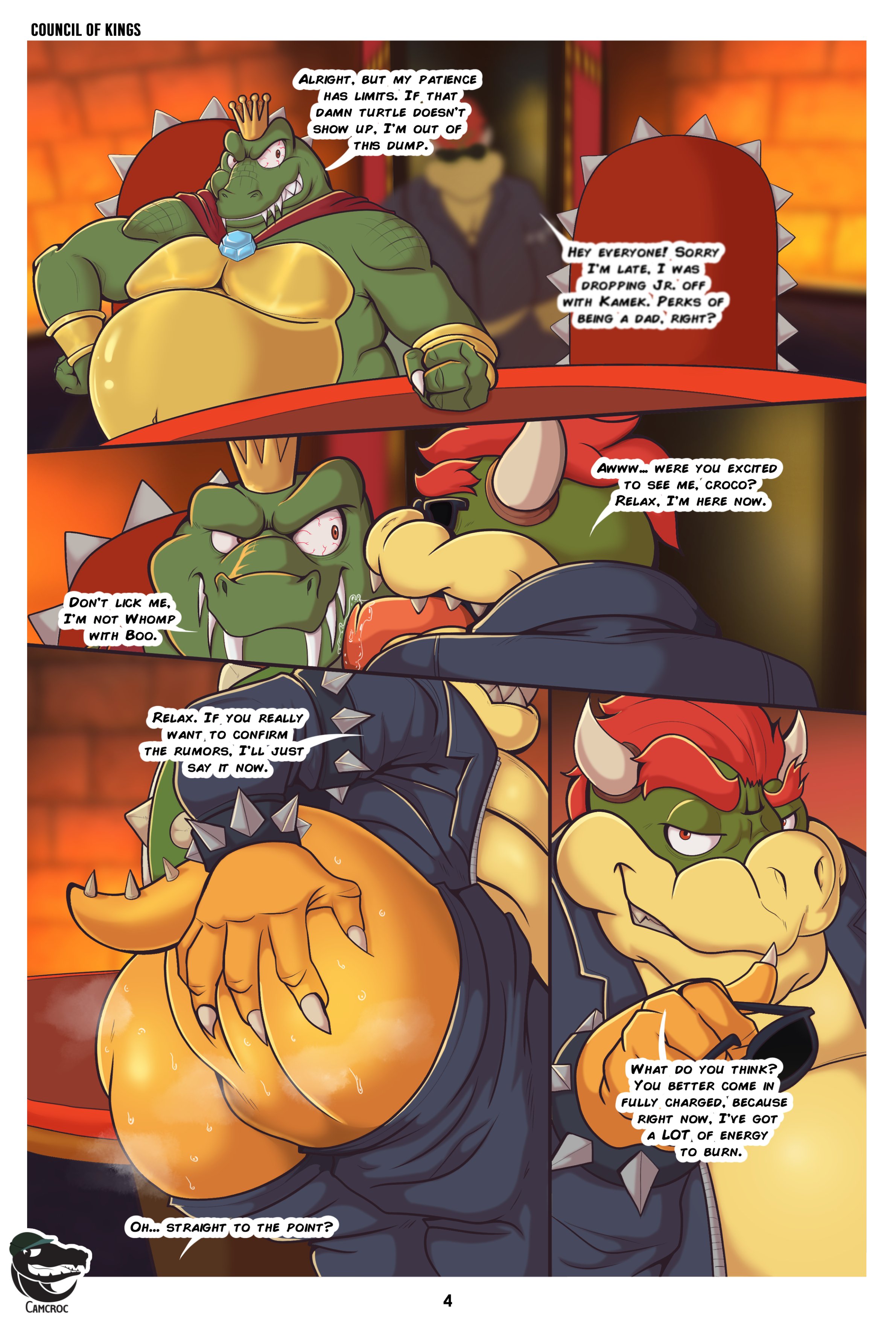 Bowser (Donkey Kong (Series)) Rule 34 Image