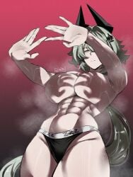 Hand Shadow Covering Breasts (Meme) Rule 34 Image