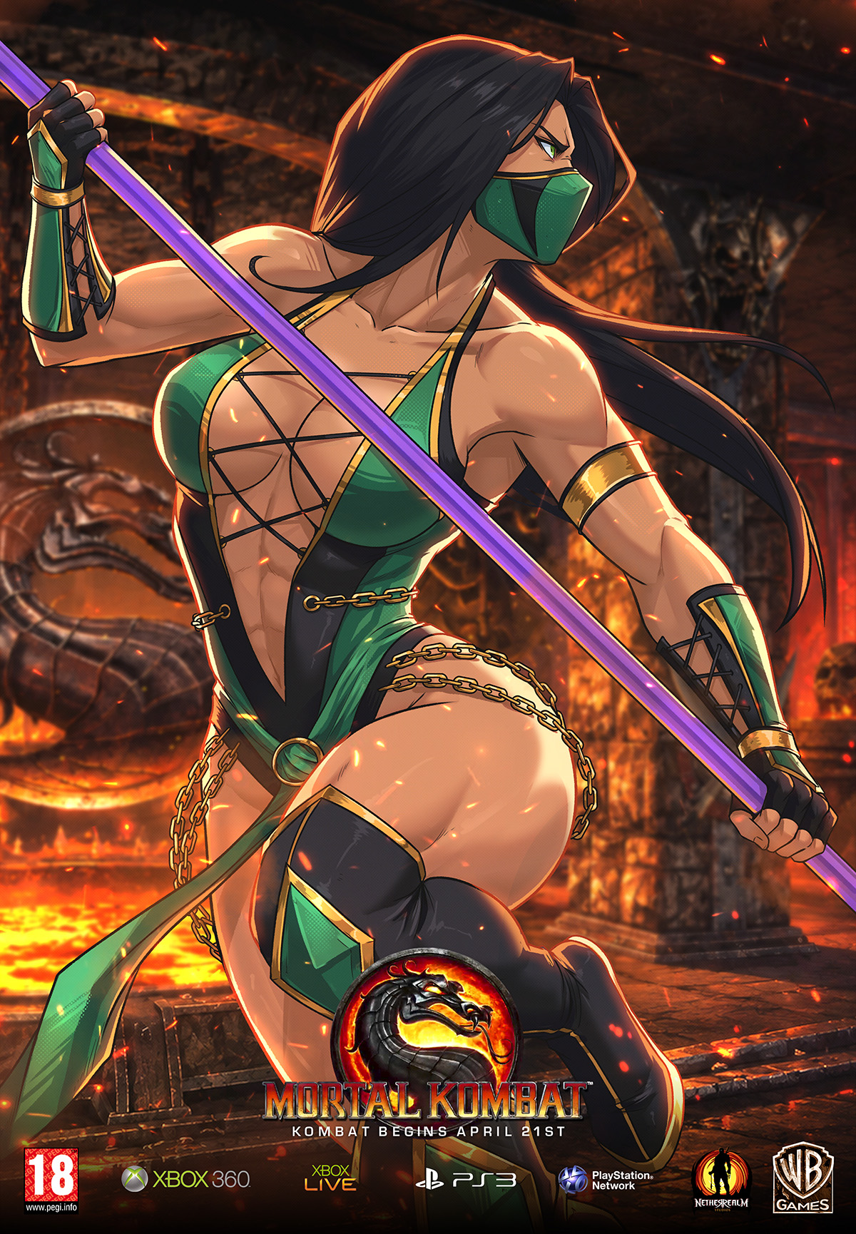Jade (Mortal Kombat) Rule 34 Image