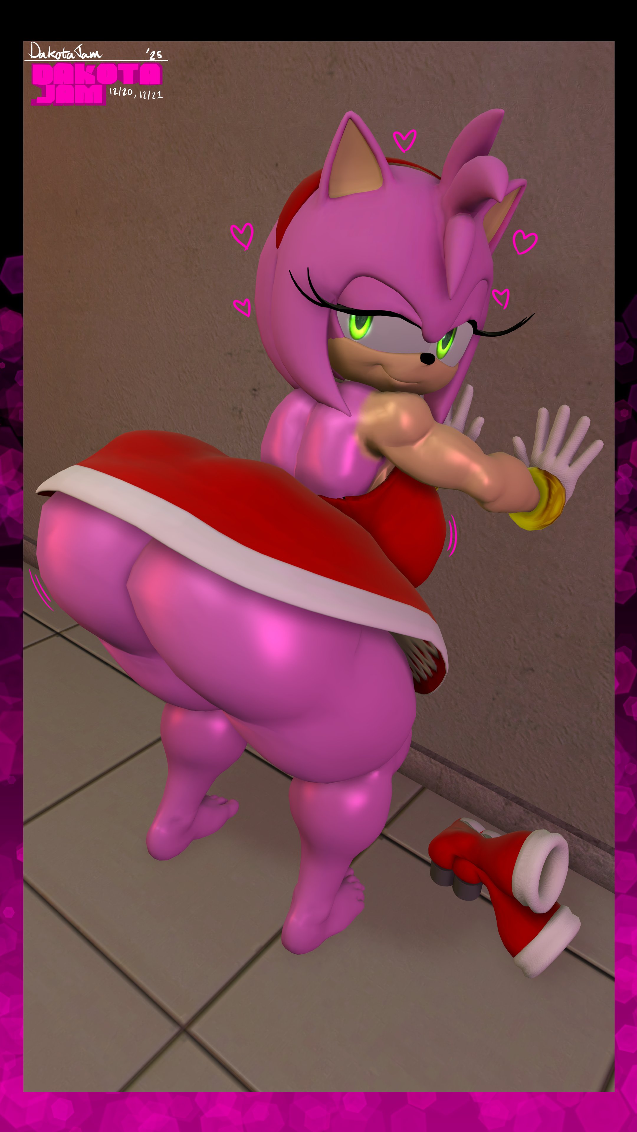 Amy Rose (Sonic (Series)) Rule 34 Image