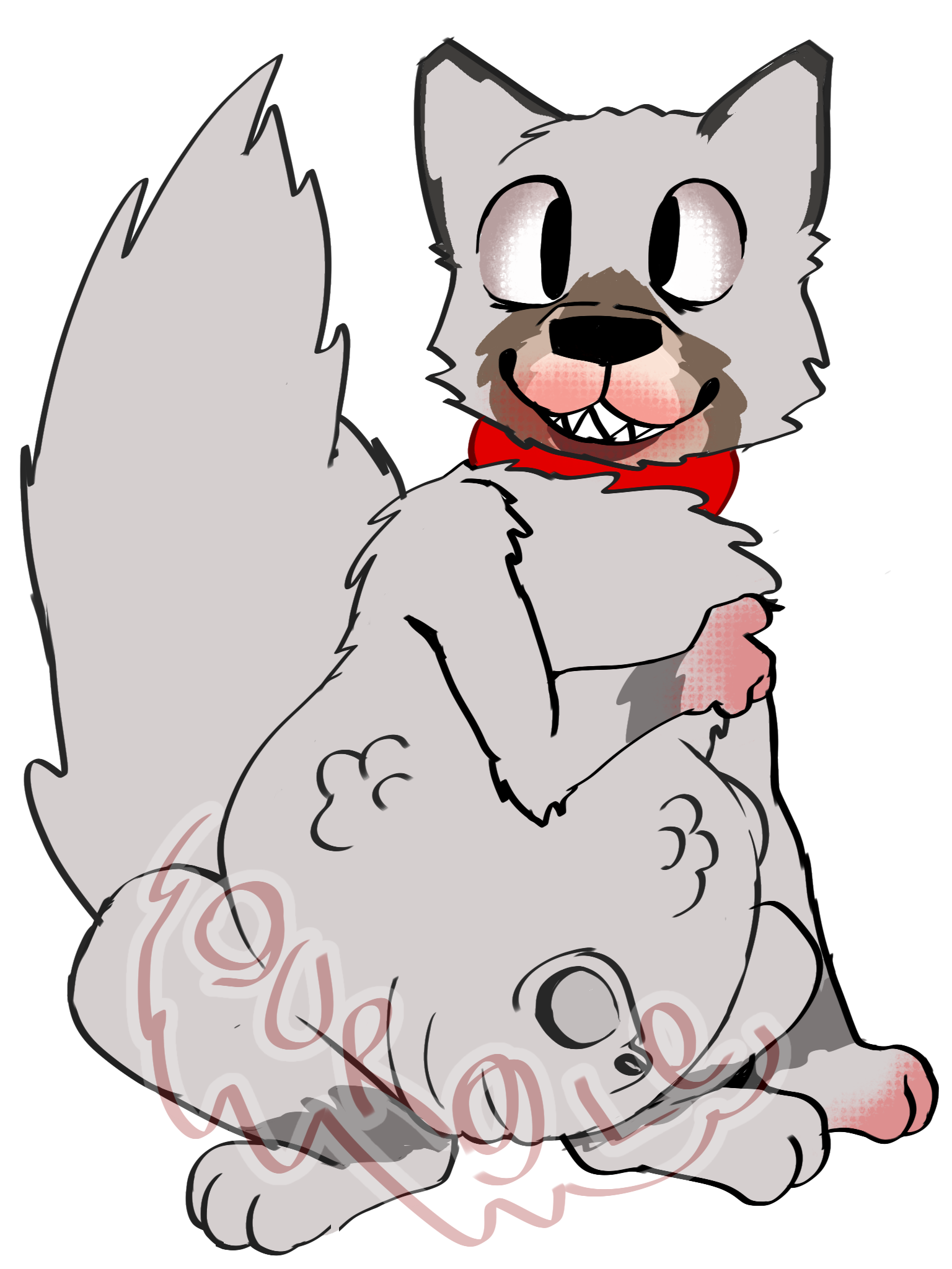 Wolf (Minecraft) Rule 34 Image