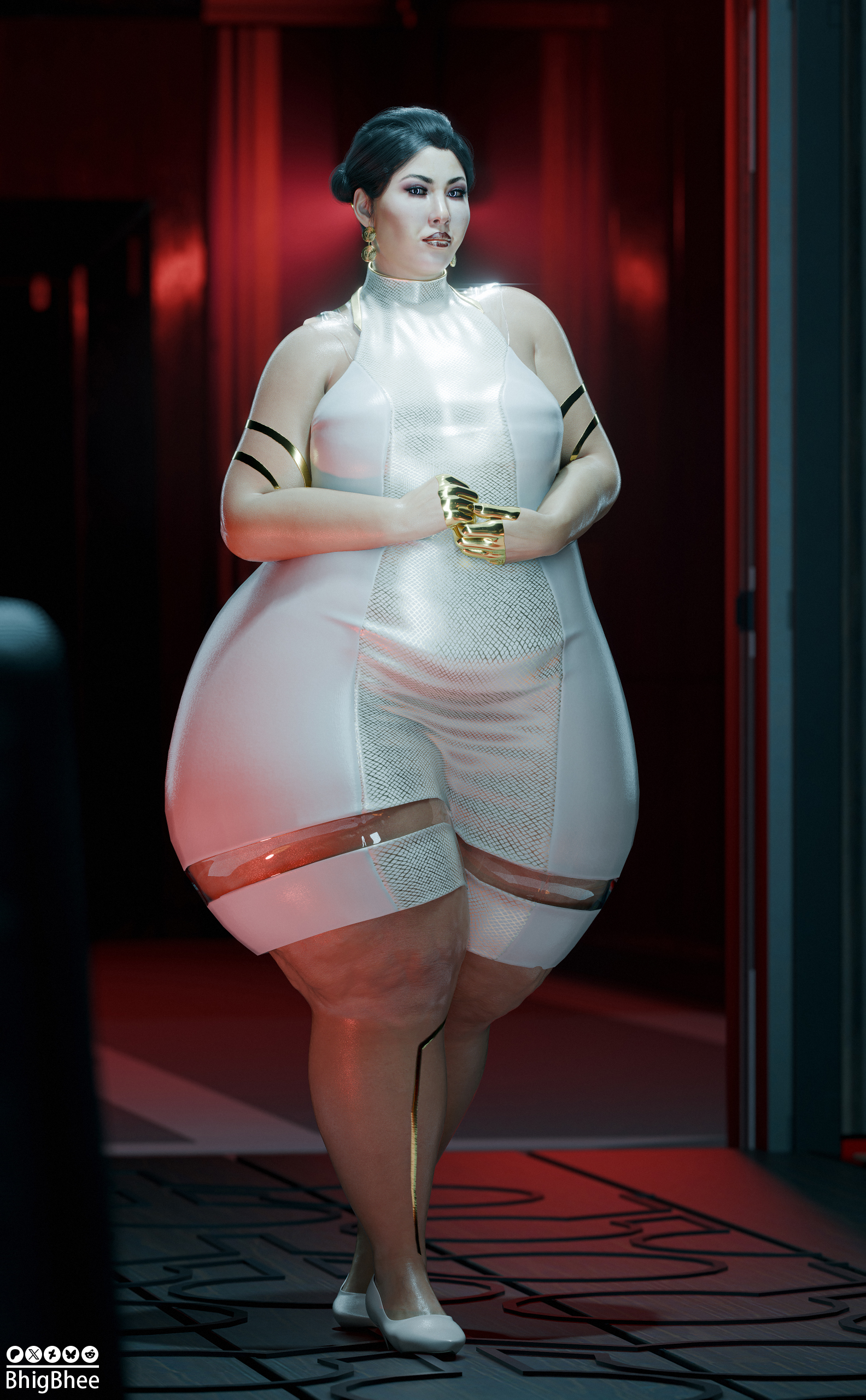 Hanako Arasaka (Cyberpunk 2077) Rule 34 Image