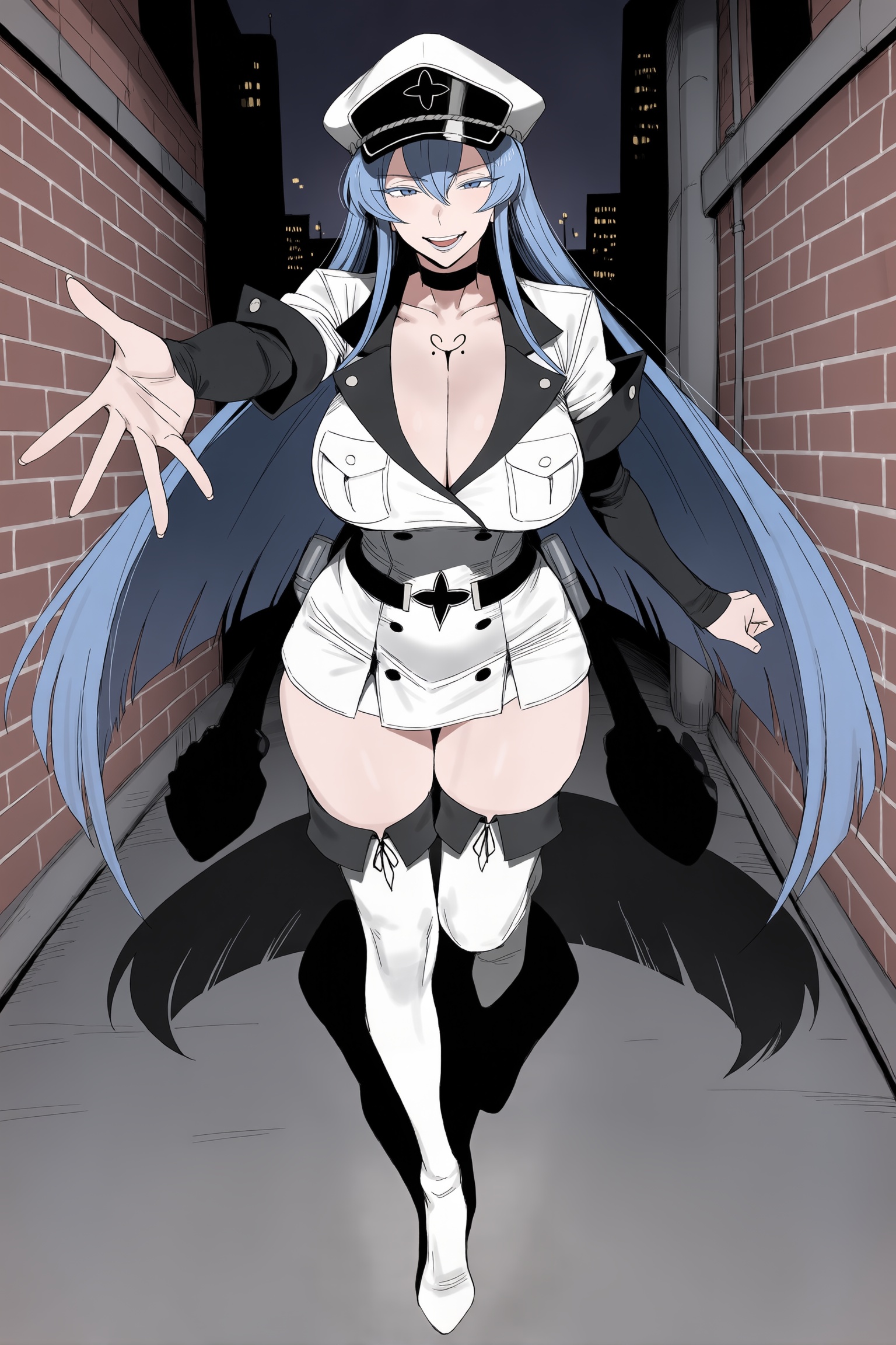 Esdeath (Akame Ga Kill!) Rule 34 Image