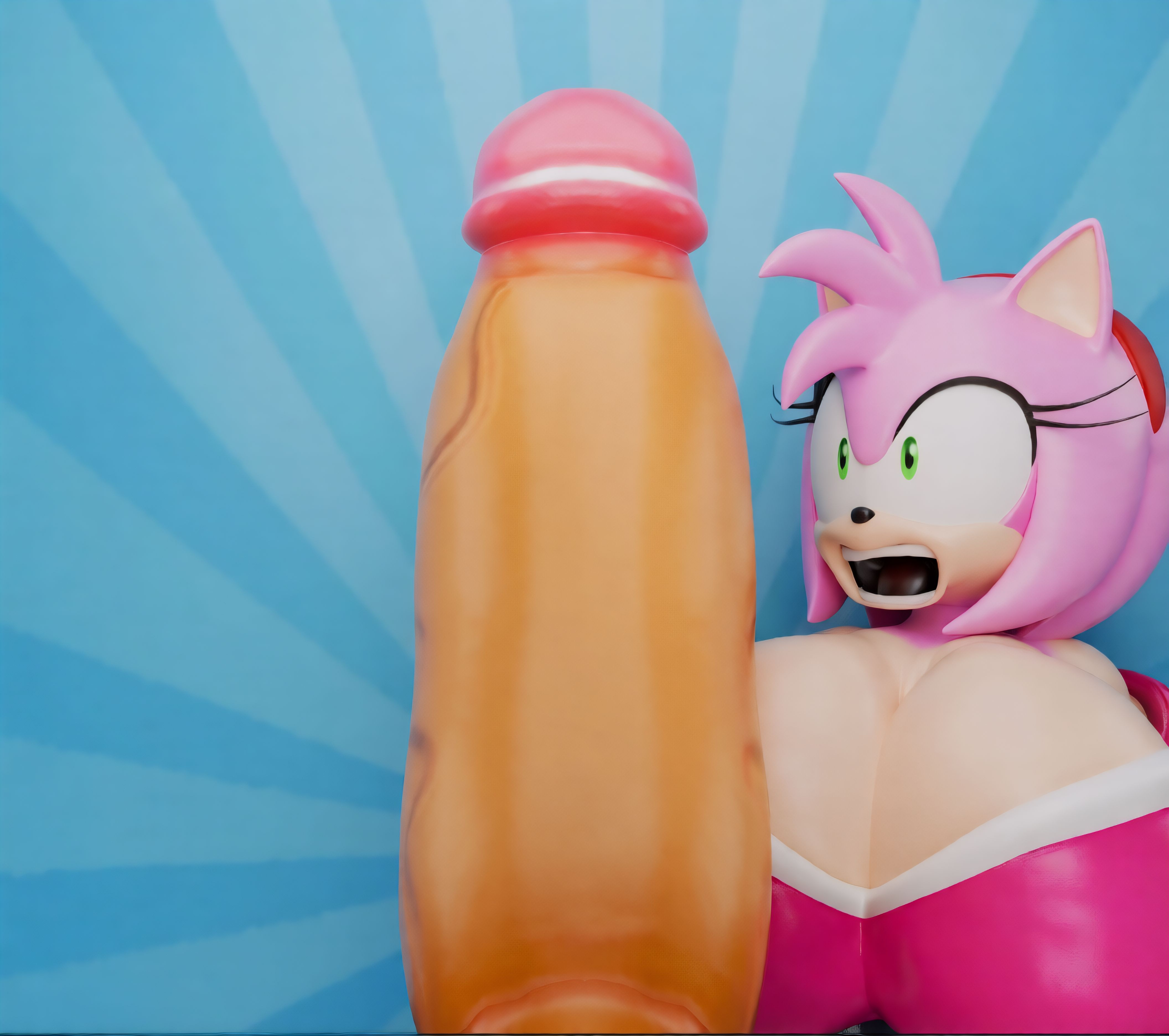 Amy Rose (Sonic (Series)) Rule 34 Image