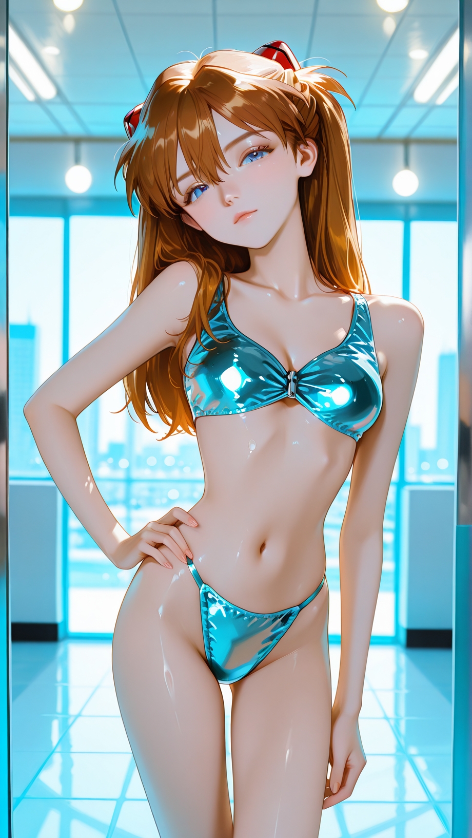 Asuka Langley Sohryu (Neon Genesis Evangelion) Rule 34 Image