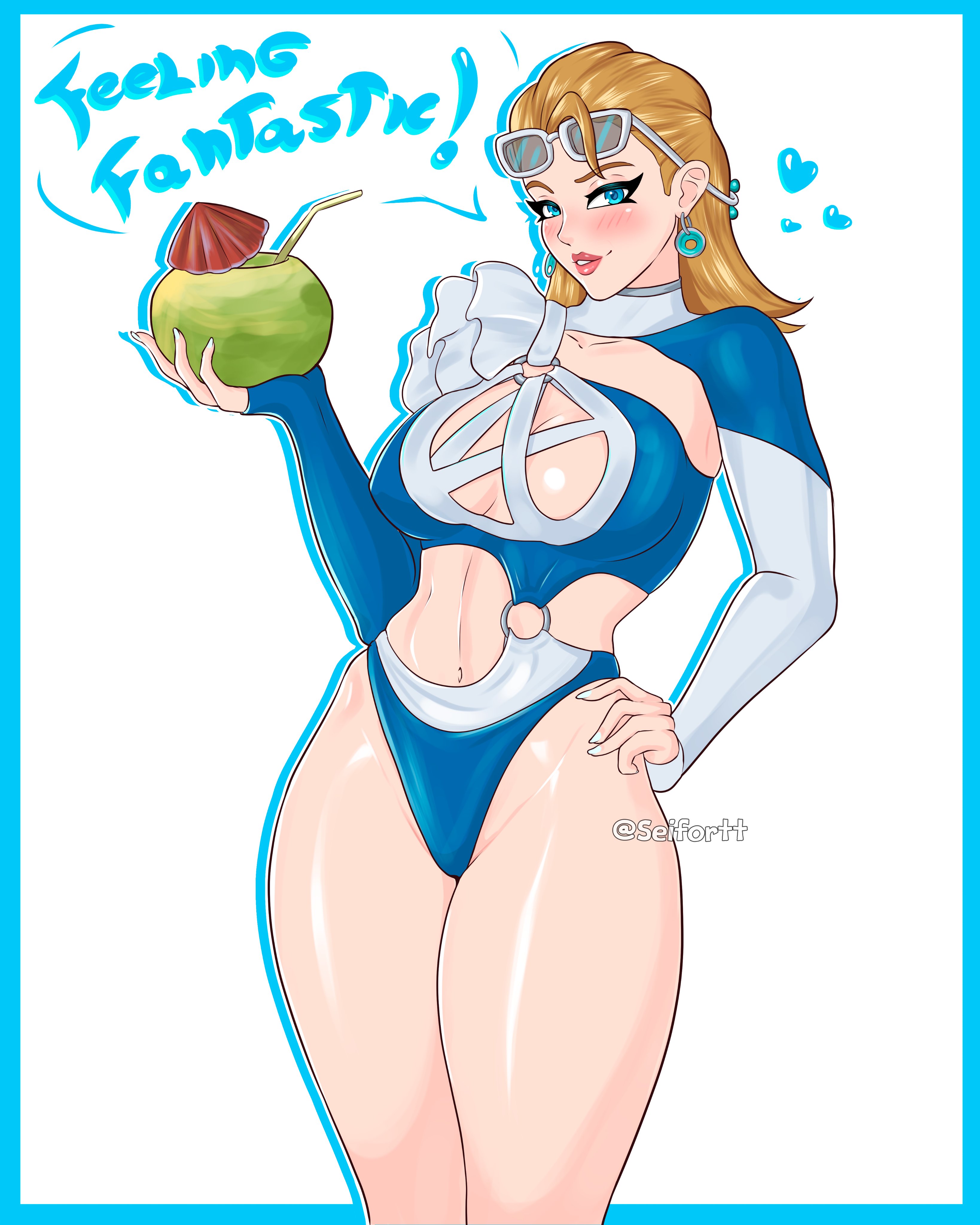 Invisible Woman (Azure Shade) Rule 34 Image