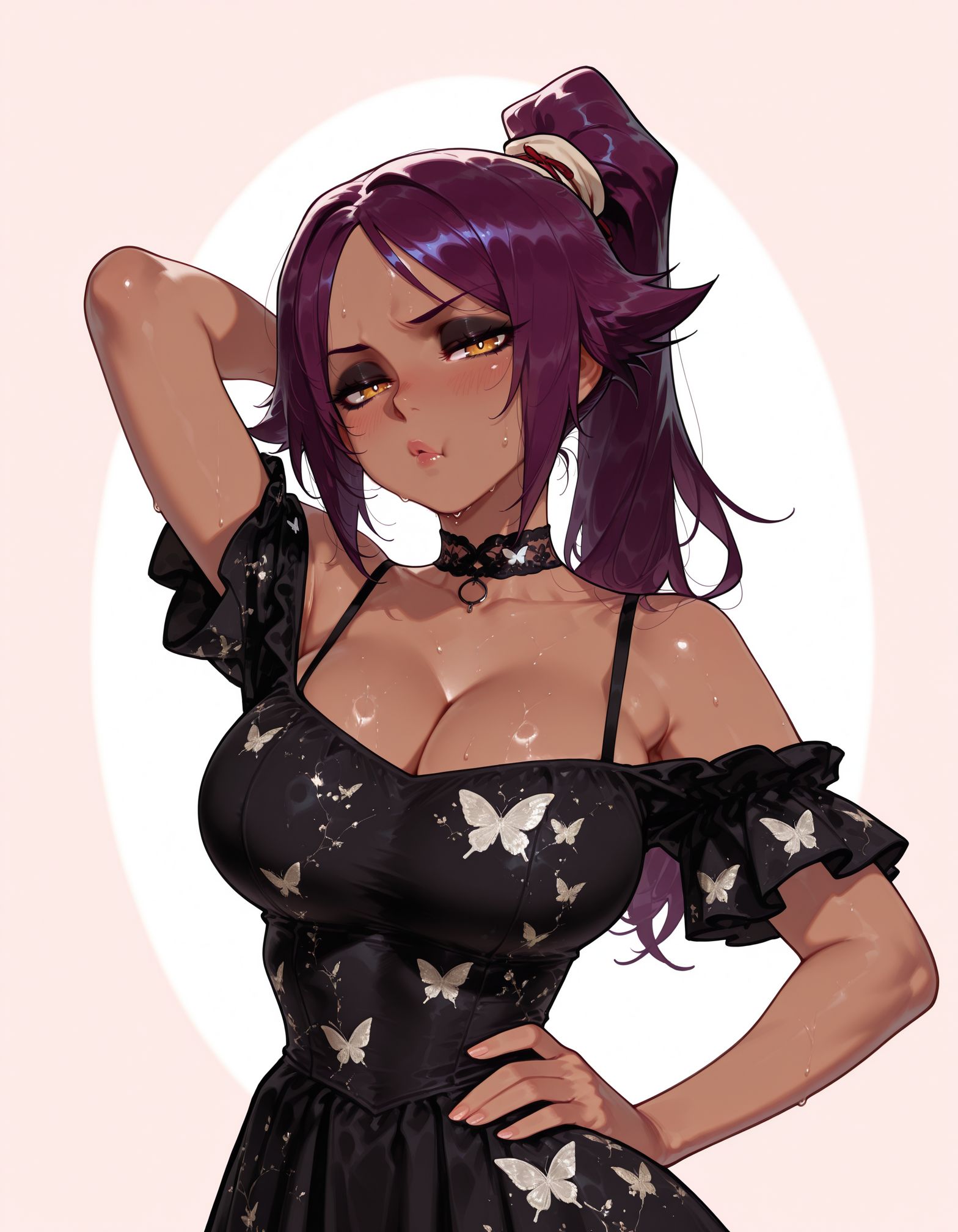 Shihouin Yoruichi (Bleach) Rule 34 Image