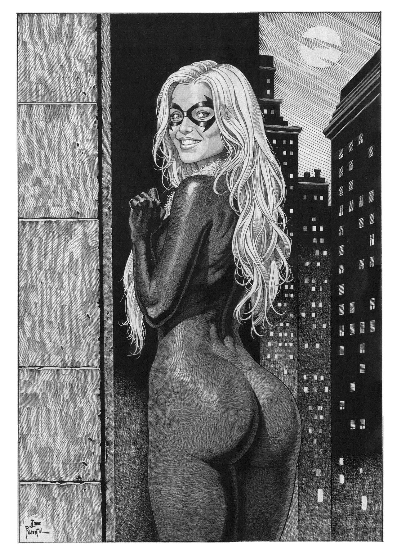 Black Cat (Marvel) Rule 34 Image