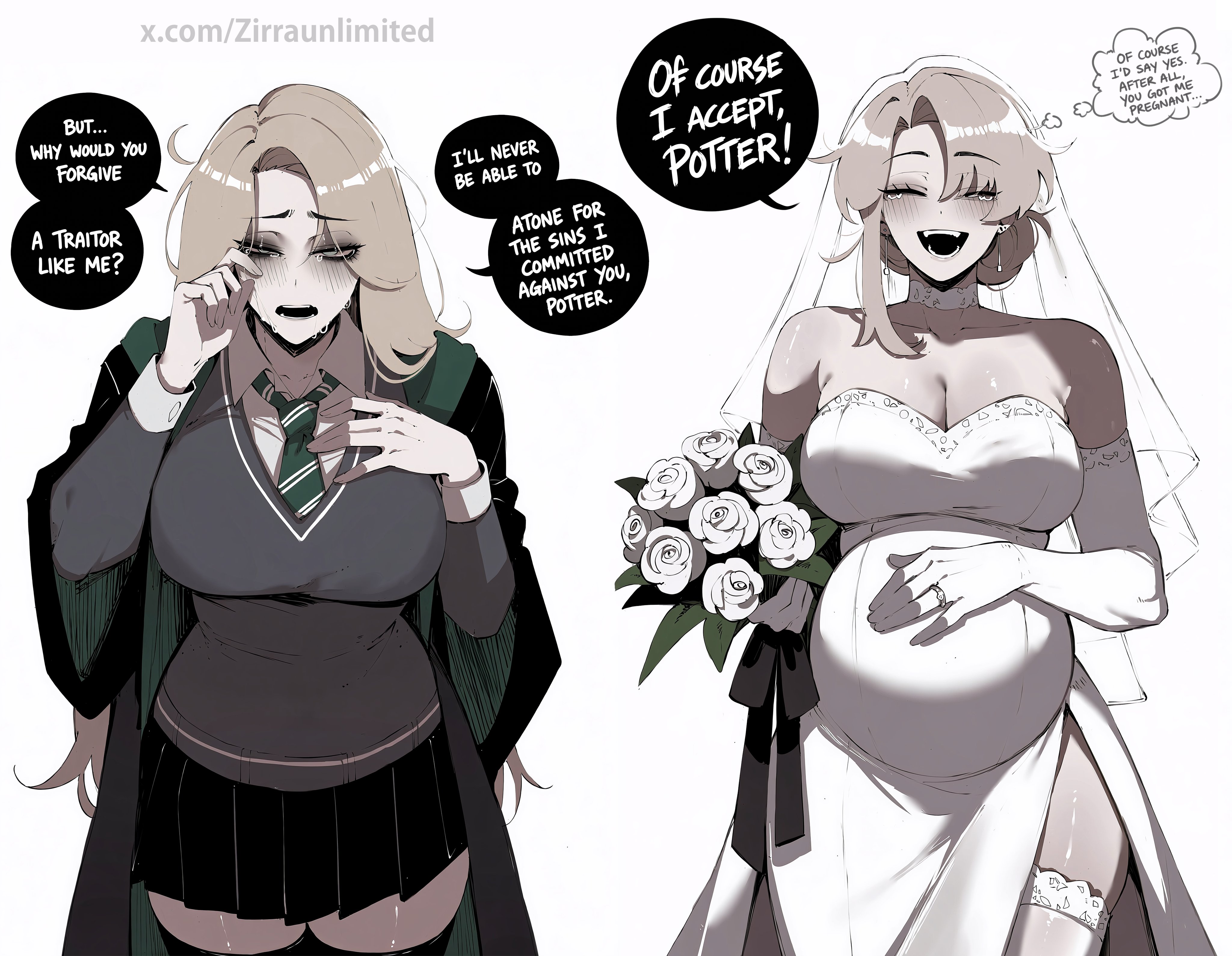 Draco Malfoy (Redteneri) Rule 34 Image