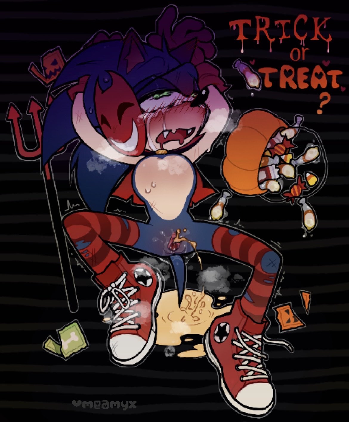 Sonic The Hedgehog (Halloween) Rule 34 Image