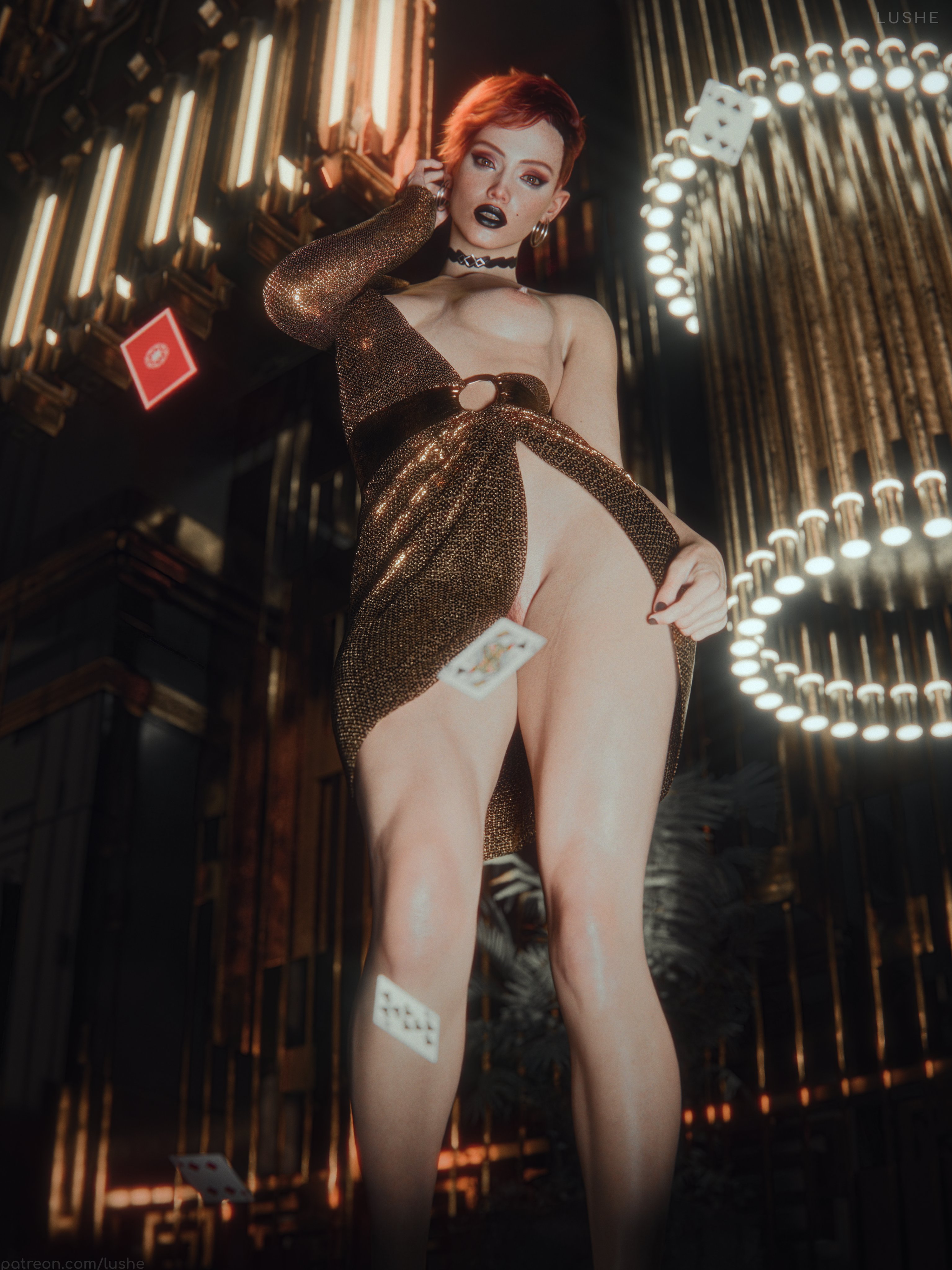 Aurore Cassel (Cyberpunk 2077) Rule 34 Image