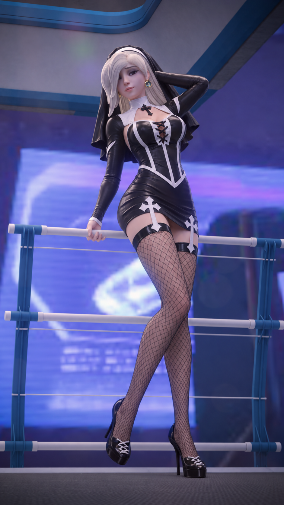 Angela Ziegler (Halloween) Rule 34 Image