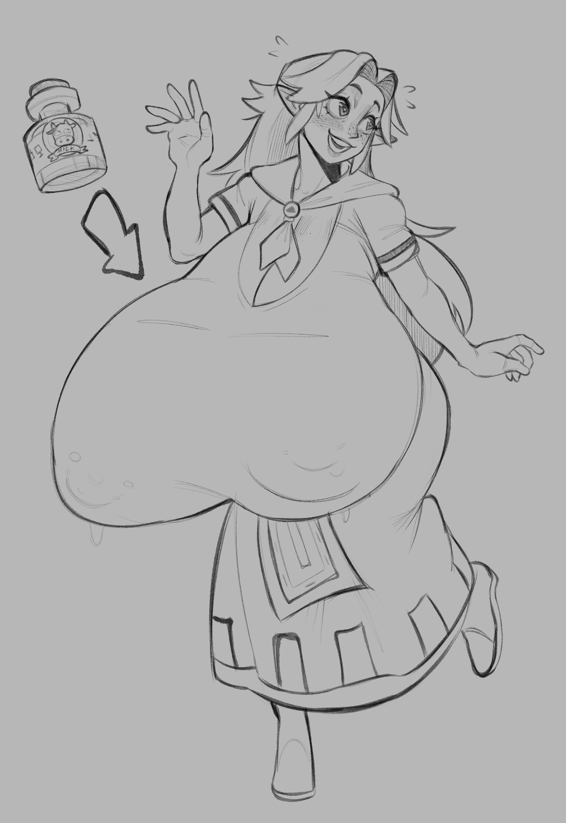 Malon (Ocarina Of Time) Rule 34 Image