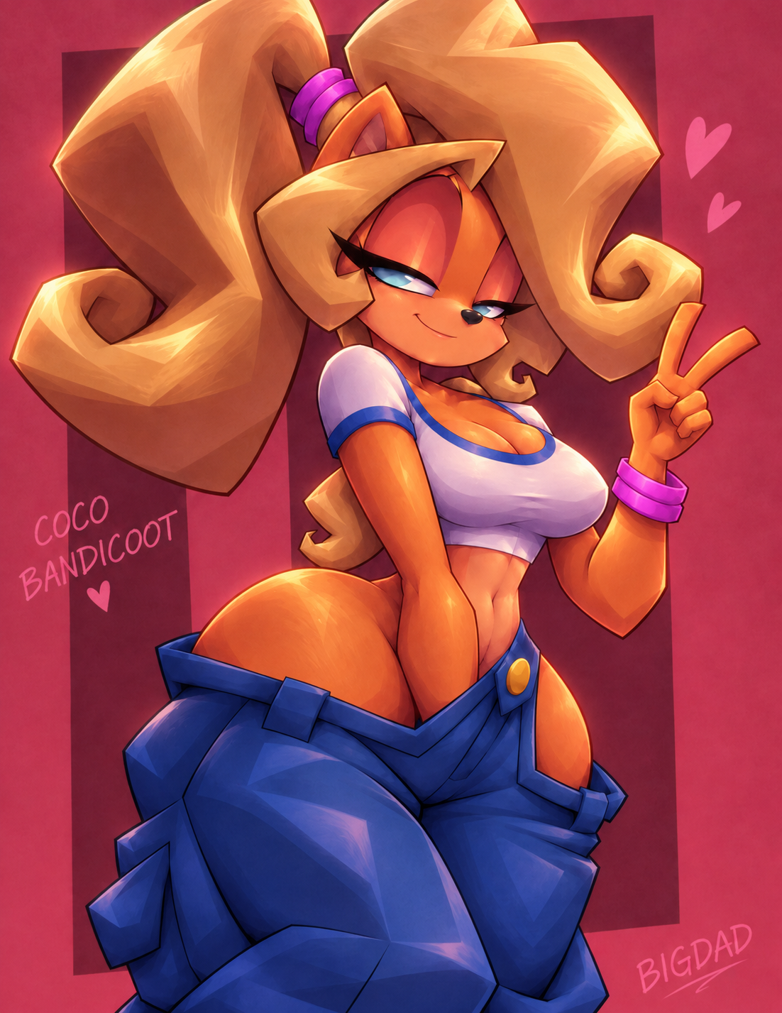 Coco Bandicoot (Crash (Series)) Rule 34 Image